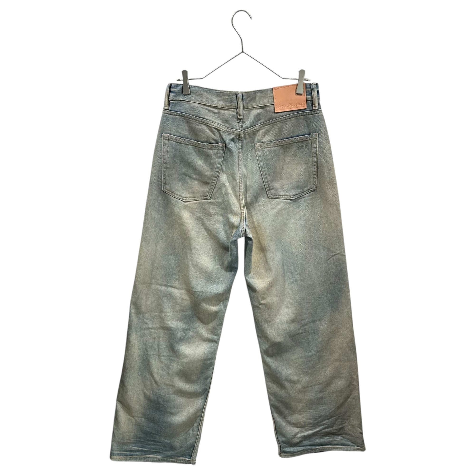 Acne Studios(アクネストゥディオズ) BAGGY FIT JEANS - 1981M FN Carver バギー デニム パンツ B00395- 46 ライトインディゴ ワイド ジーンズ
