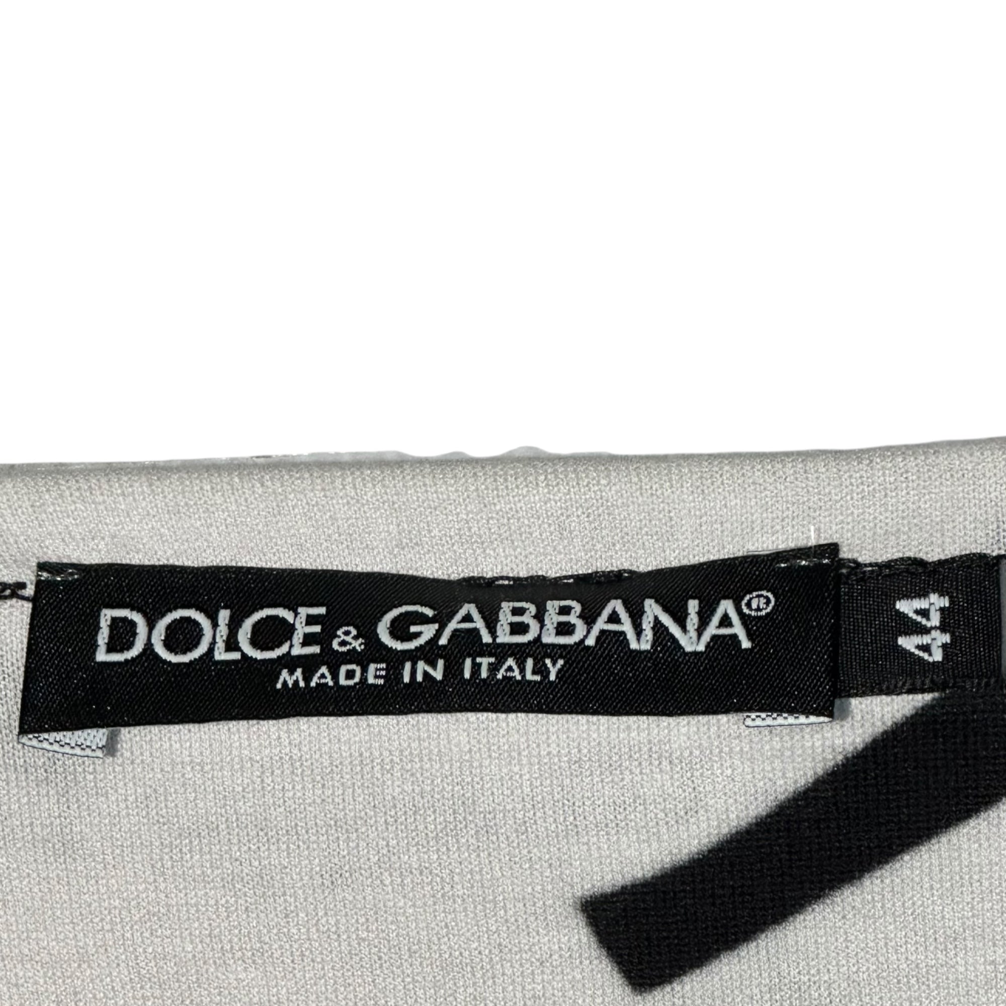 DOLCE&GABBANA(ドルチェ&ガッバーナドルガバ) ”Giuseppe Leone” Photo Tee ジュゼッペ レオーネ フォト Tシャツ G8HM0T 44(XS程度) ホワイト×ブラック 景色 馬 写真家