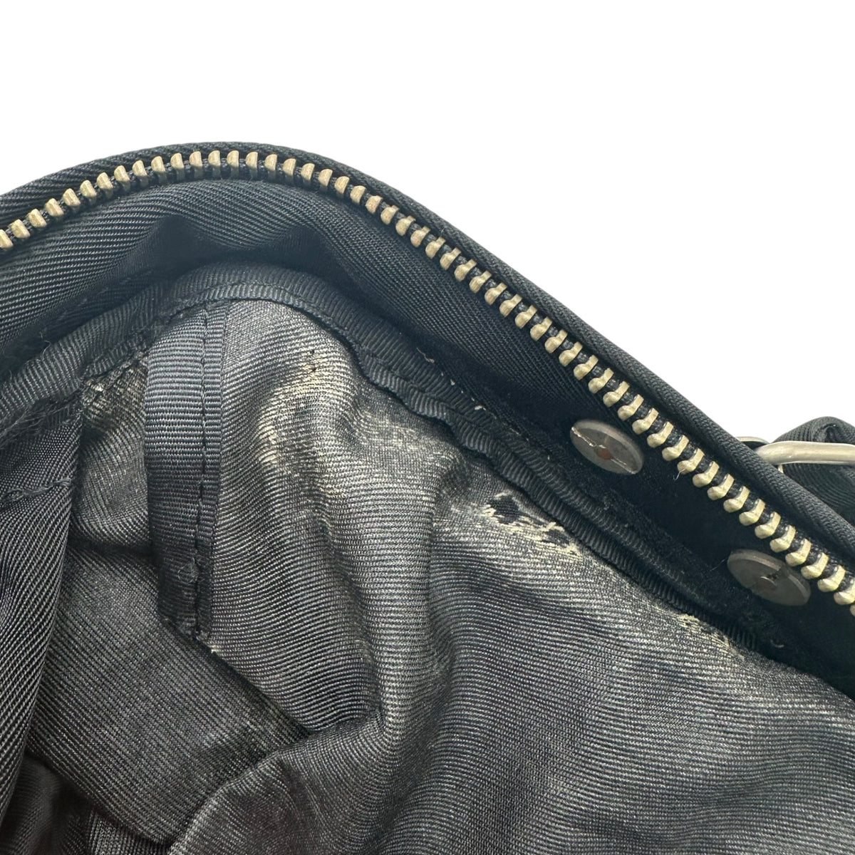 tricot COMME des GARCONS(トリココムデギャルソン) Vintage Nylon Vanity Bag ヴィンテージ ナイロン バニティ バッグ TK022040 ブラック