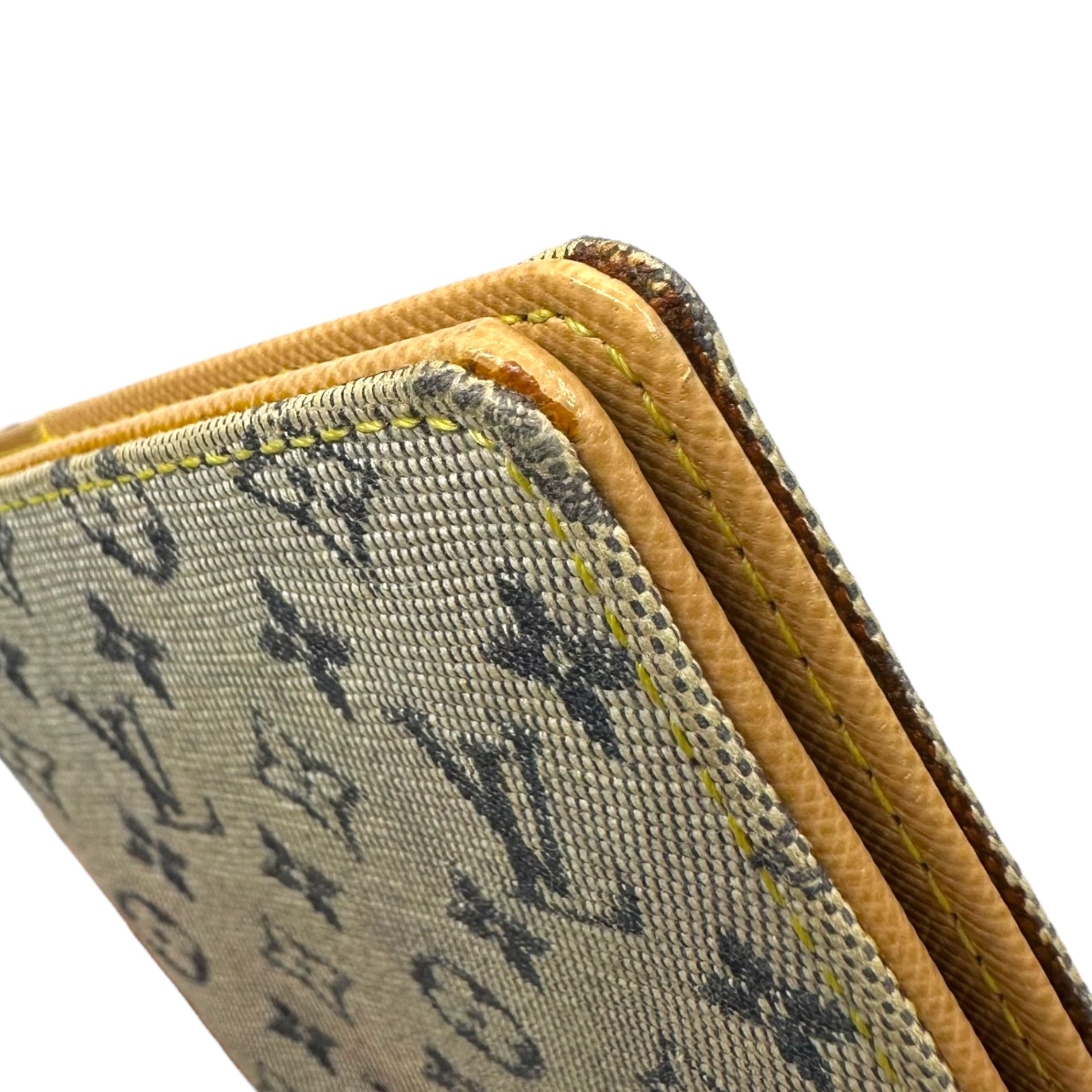 LOUIS VUITTON(ルイヴィトン) アジェンダPM ミニ モノグラム R20910 ホワイト×ネイビー CA1000 A6 手帳ケース