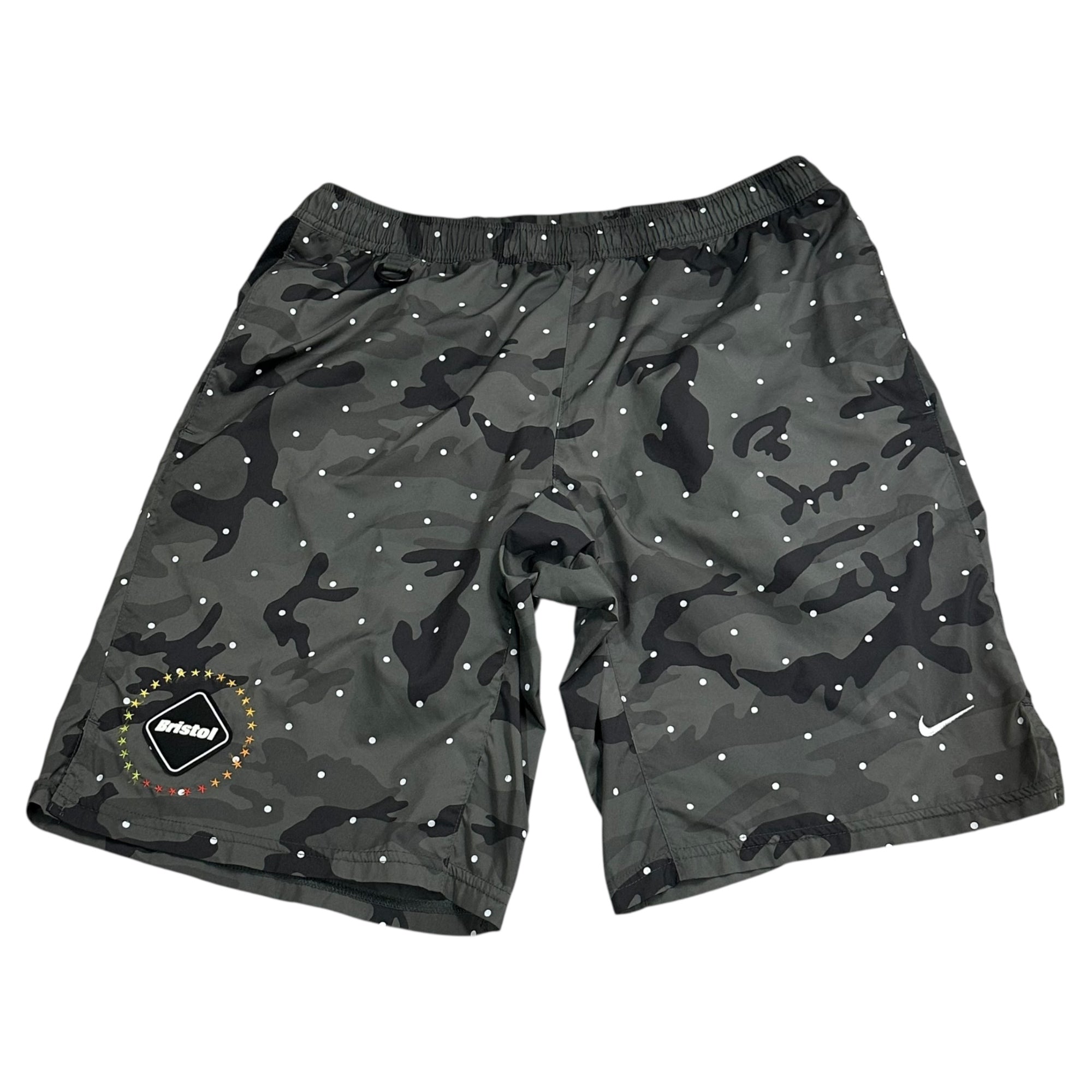 F.C.Real Bristol FCRB(エフシーレアルブリストル) CAMOUFLAGE TRAINING SET UP カモフラージュ トレーニング セットアップ 577341-013 M グレー×ブラック