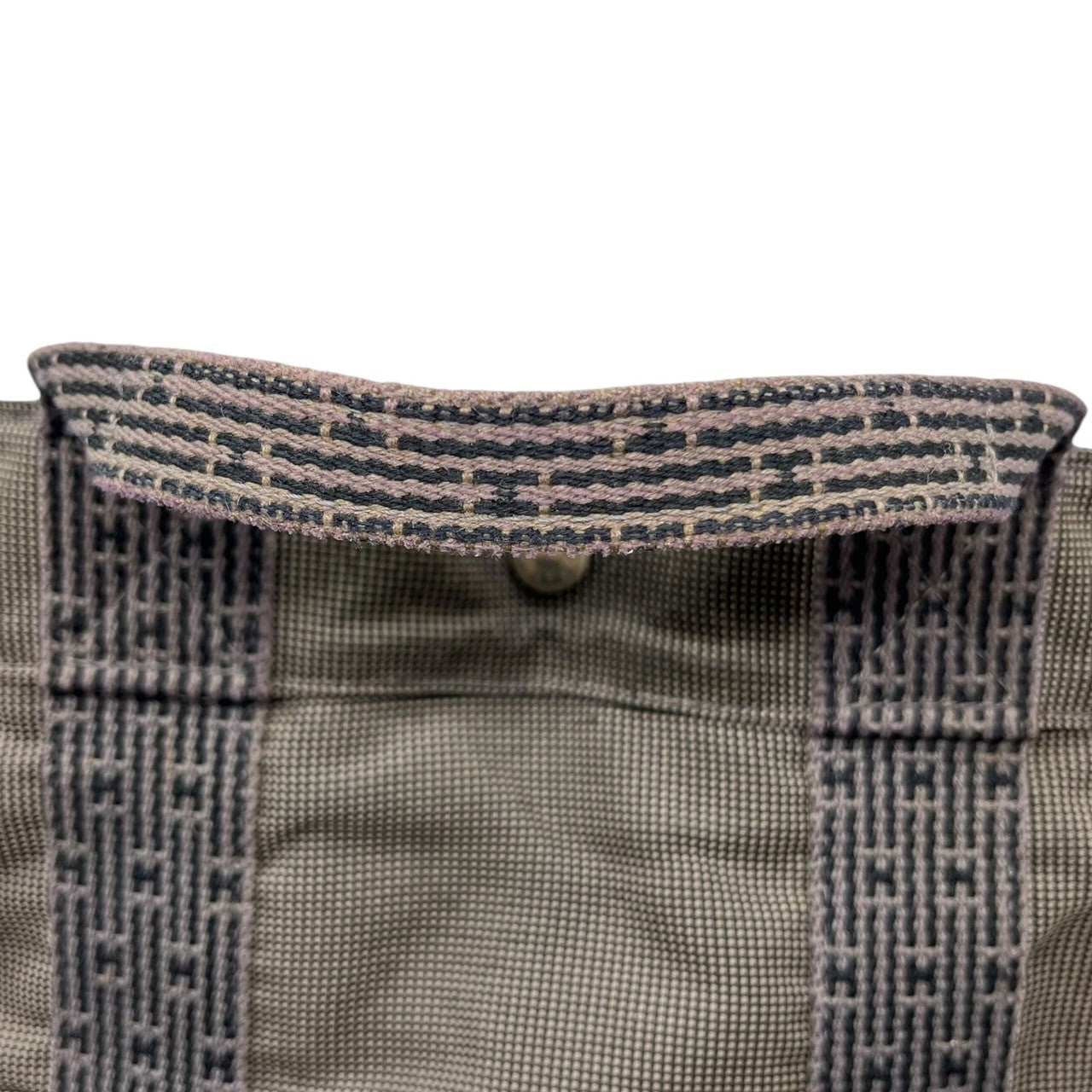 HERMES(エルメス) Her Line Ad PM ールライン サック アド PM グレー リュックサック バックパック キャンバス バッグ