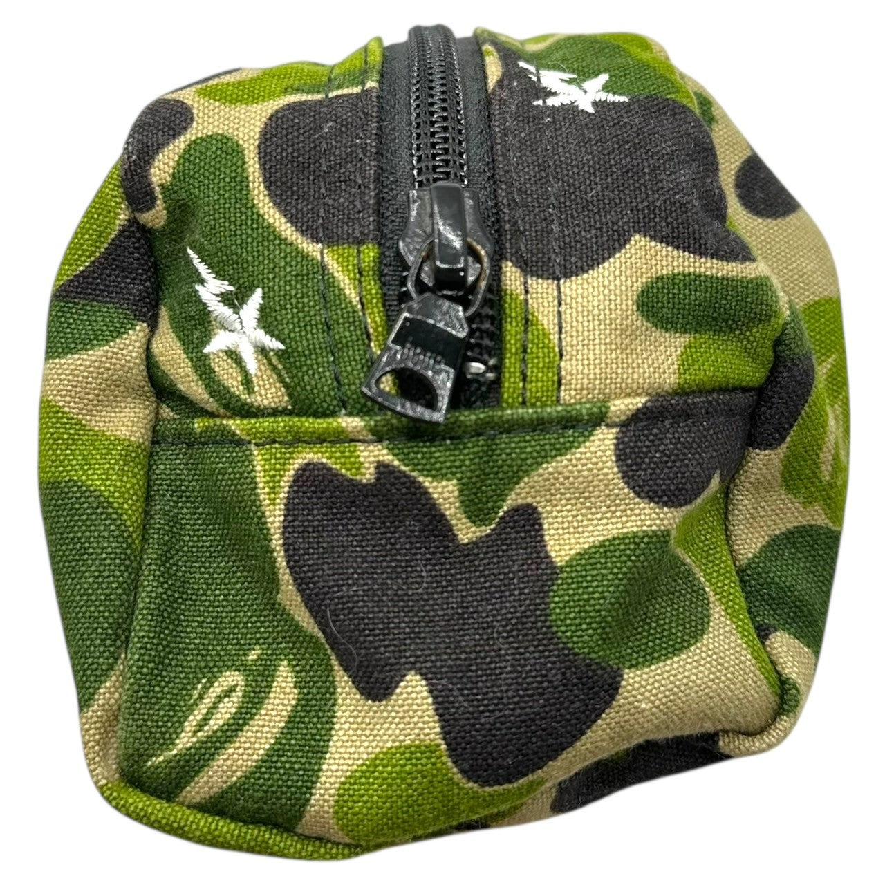 A BATHING APE(アベイシングエイプ) COME POACH カモ ポーチ カーキ 迷彩 カモフラ ケース