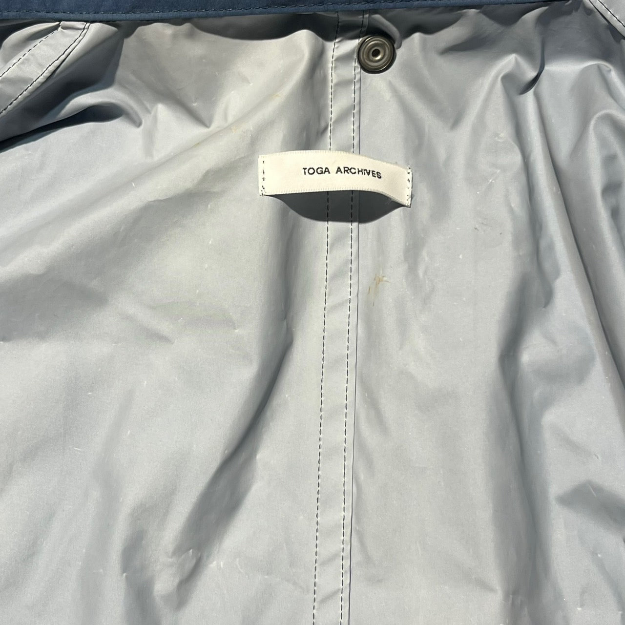 TOGA PULLA×OUTDOOR PRODUCTS(トーガプルラ×アウトドアプロダクツ) 19AWPoncho OUTDOOR SP TP92-FW509 ONE(FREE) ネイビー