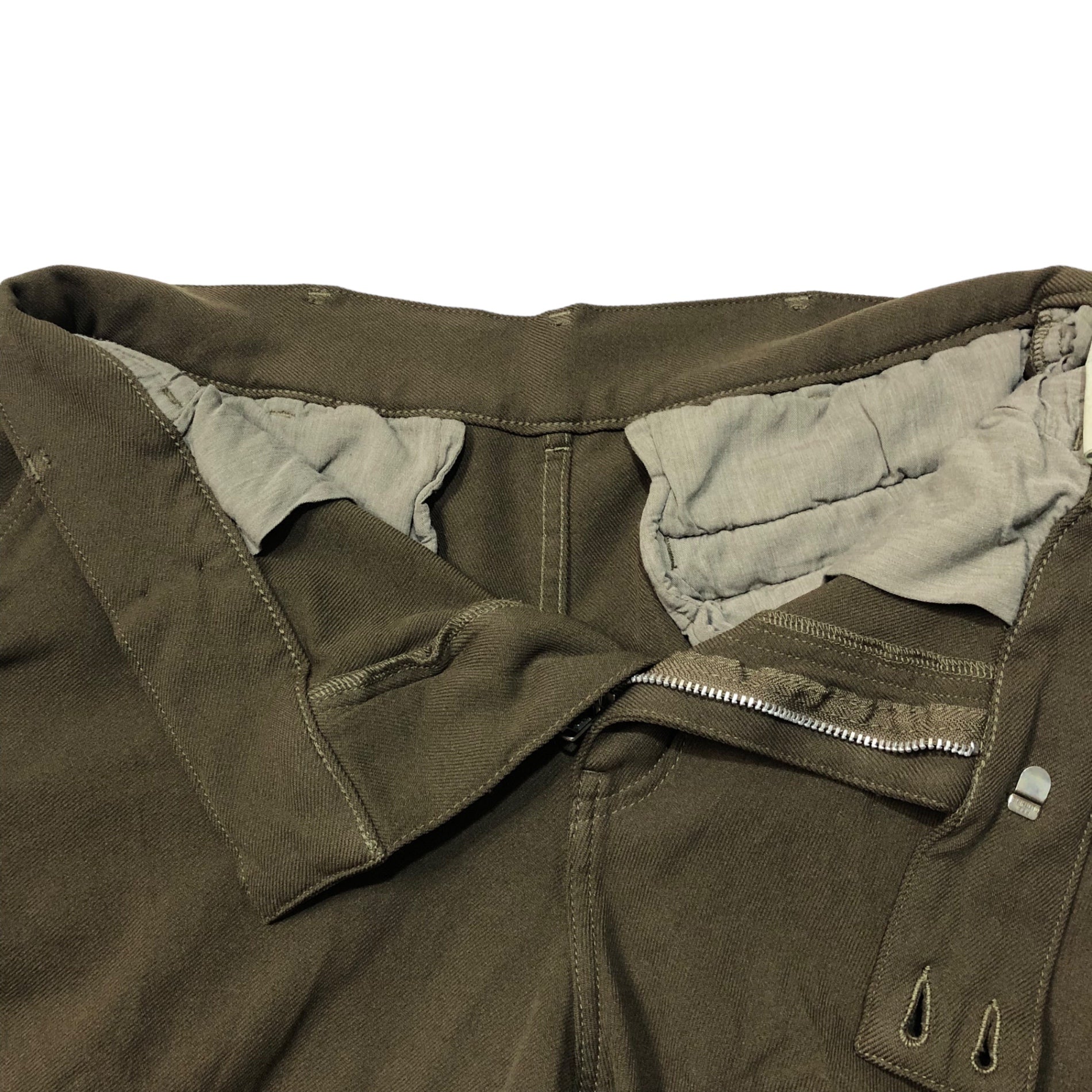 COMME des GARCONS HOMME PLUS(コムデギャルソンオムプリュス) 10SS Pocket switching polyester fulled carpet shorts ポケット切替 ポリ縮絨 ショーツ ハーフパンツ PE-A012 XS ブラウン×レッド