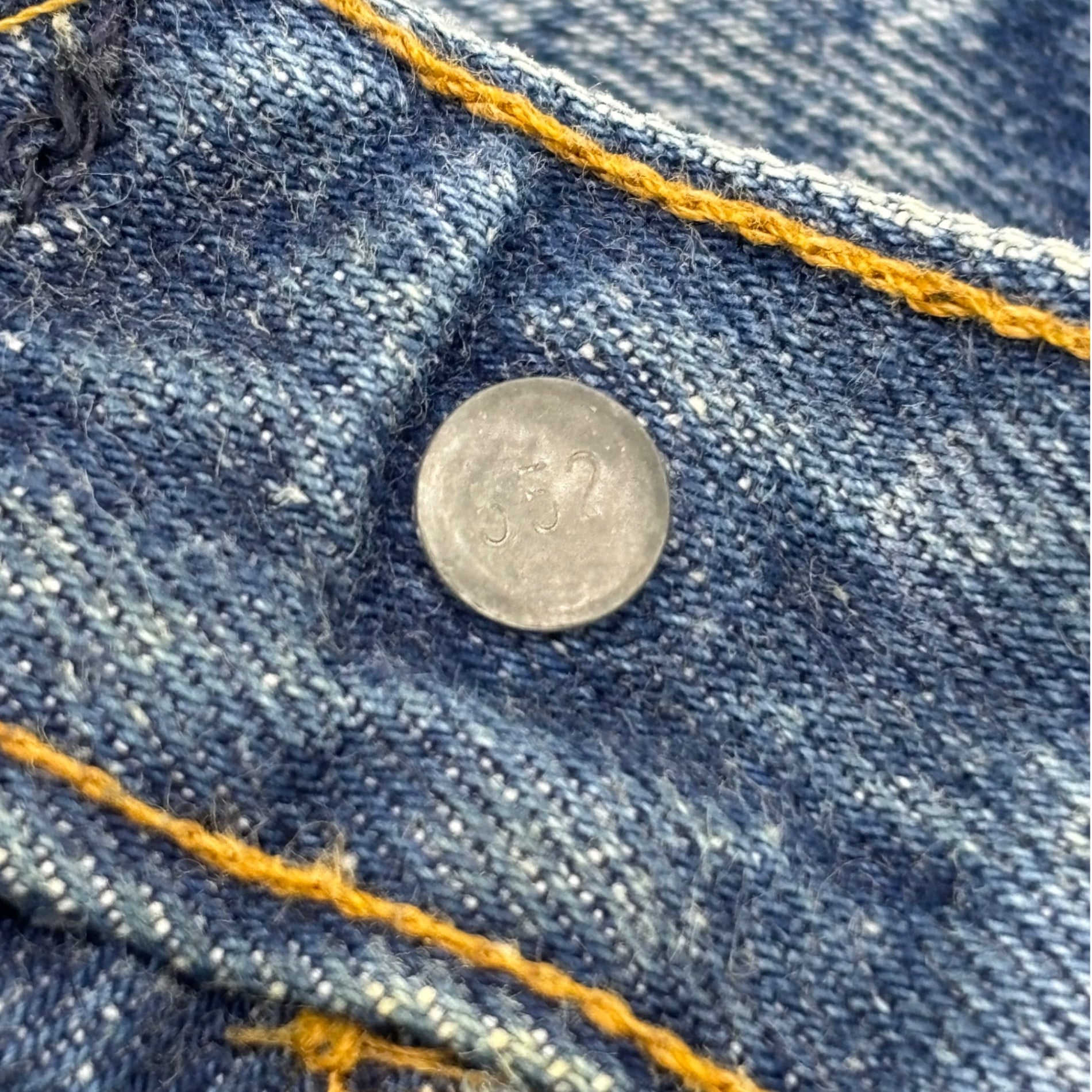 Levi's(リーバイス) 80's 501 USA made Vintage Straight Denim Pants ヴィンテージ ストレート デニム パンツ 501-0000 W29 L32 インディゴ 80年代 ハチマル 552裏ボタン