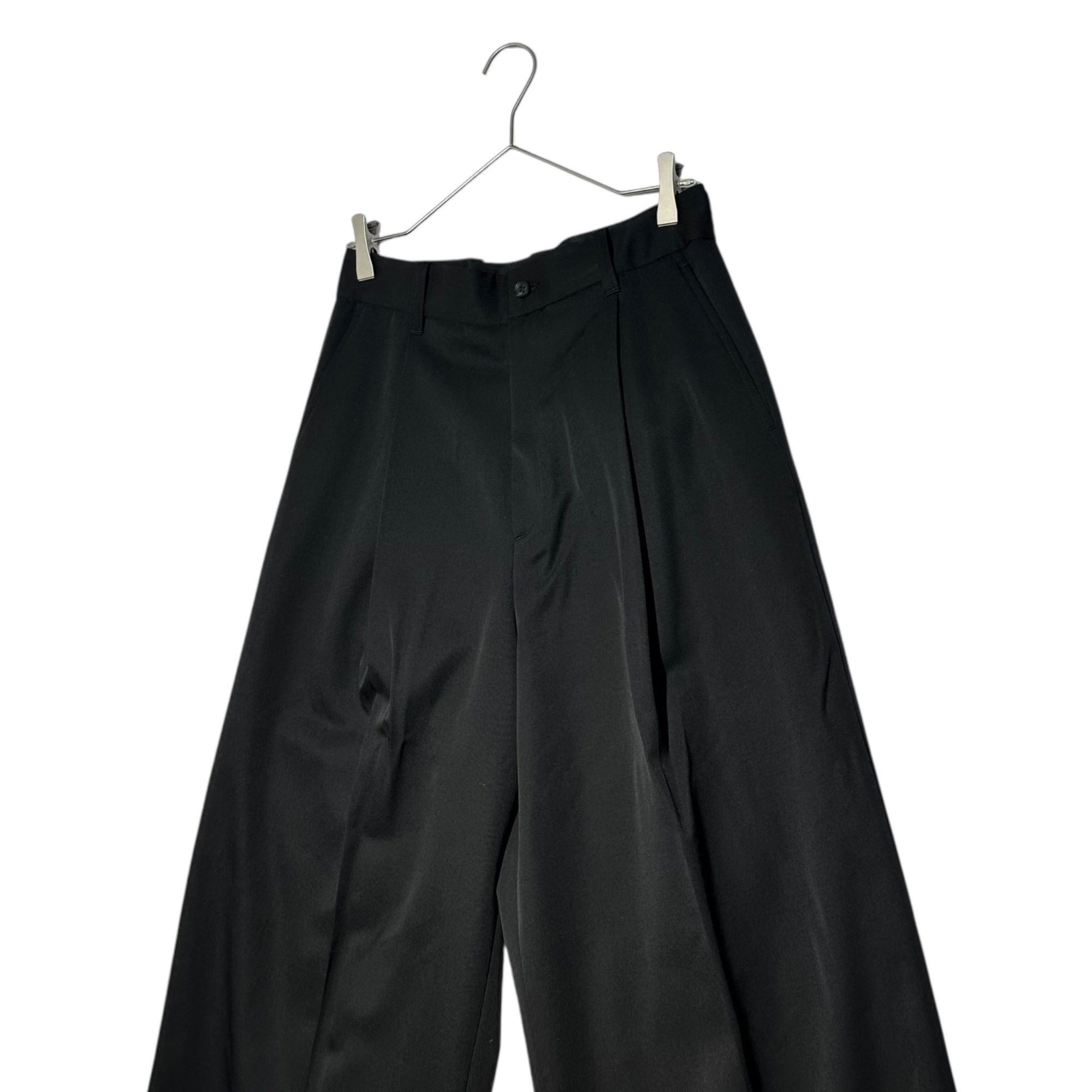 stein(シュタイン) EXTRA WIDE TROUSERS slacks エクストラ ワイド トラウザーズ スラックス ST.646 S ブラック