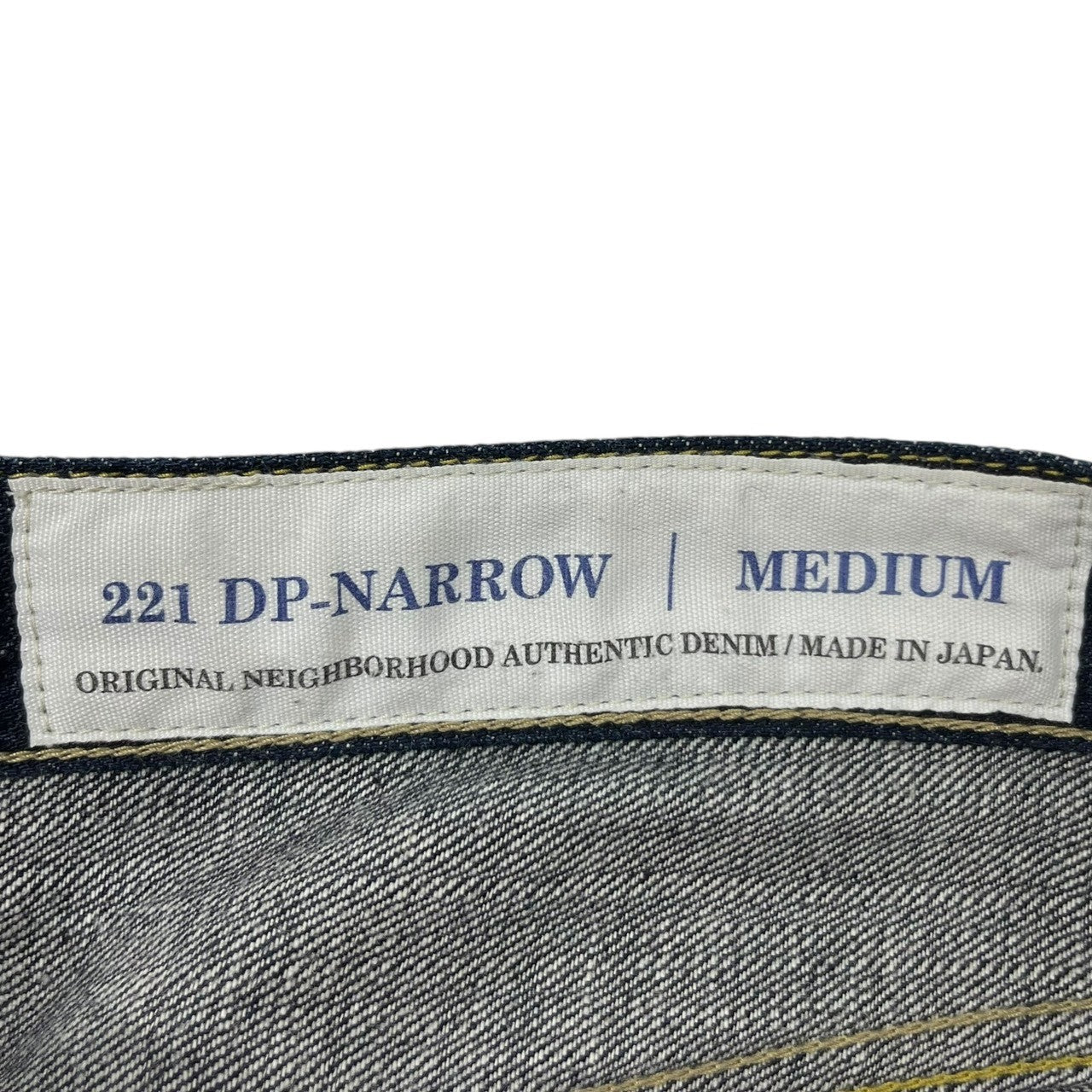 NEIGHBORHOOD(ネイバーフッド) 22SS RIGID . DP NARROW リジッド デニム ナロー パンツ 221XBNH-PTM03 M インディゴ