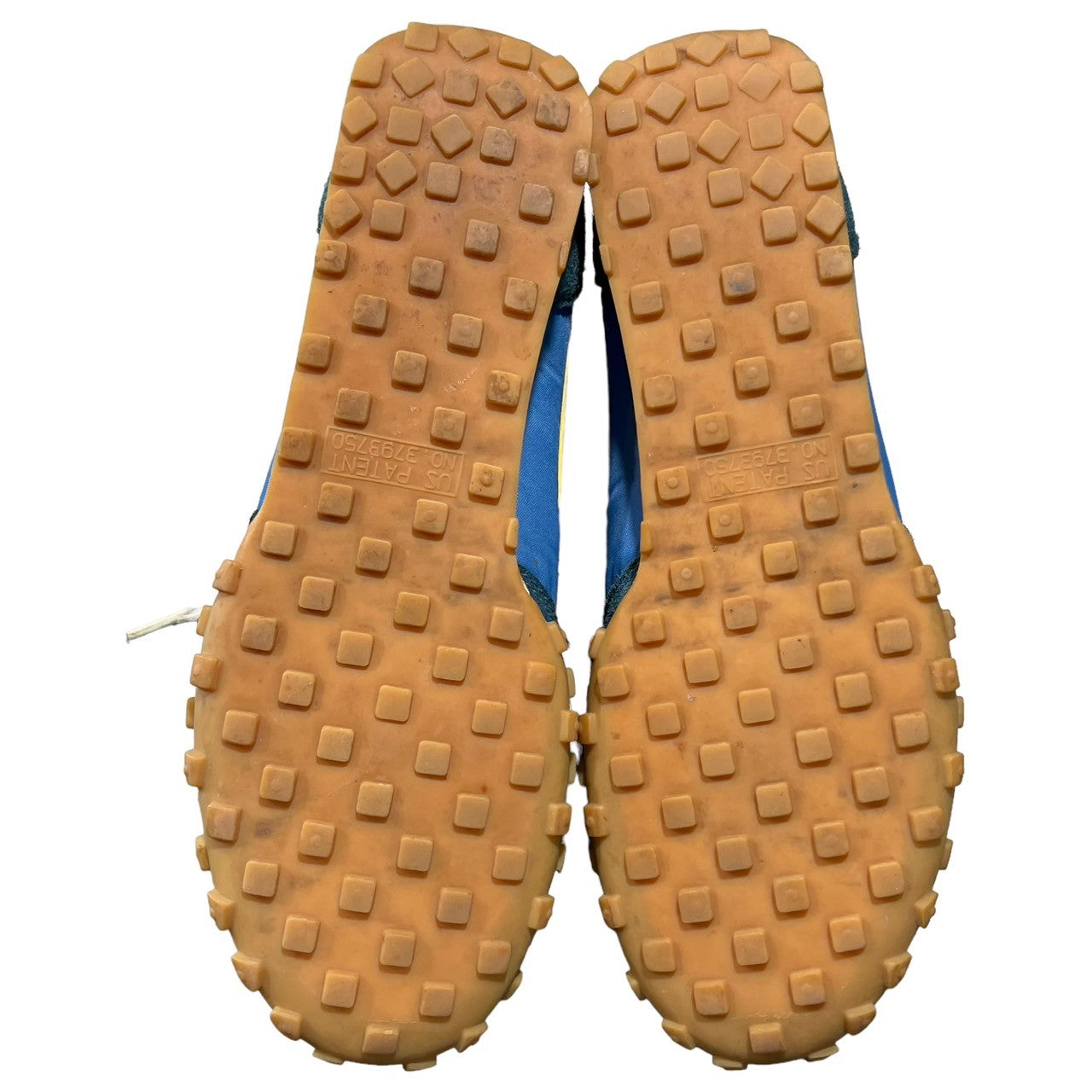 JUNYA WATANABE CdG MAN × NIKE(ジュンヤワタナベコムデギャルソンマン × ナイキ) 02's WAFFLE RACER ワッフルレーサー 306695-471 27cm ブルー×イエロー ローカット スニーカー 2002年 ヴィンテージ 00’s