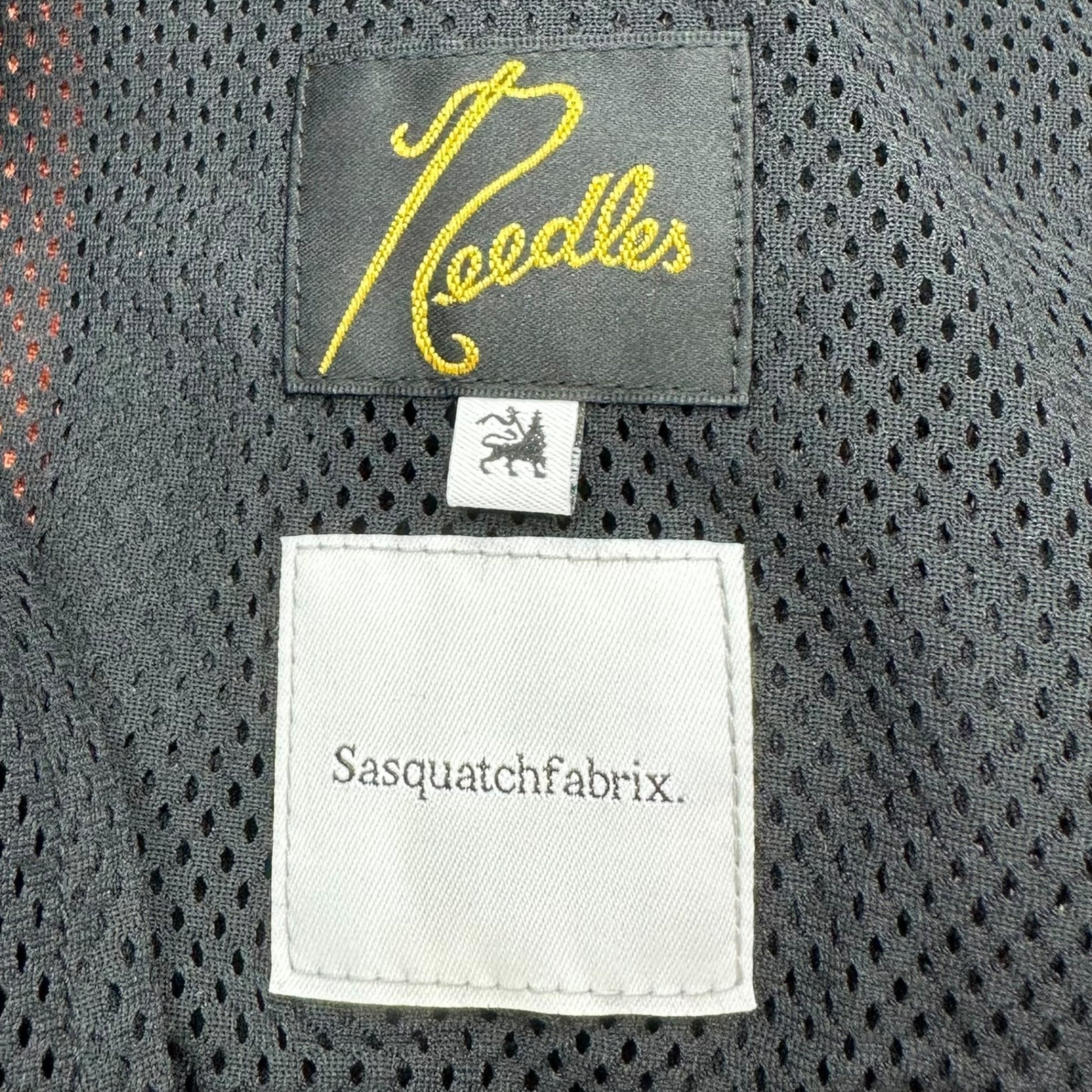 NEEDLES×SASQUATCH fabrix(ニードルズ×サスクワッチファブリックス) 23SS Zipped Track Pant トラック パンツ 23SS-PA9-071 M オレンジ 総柄 ジャージ コラボ