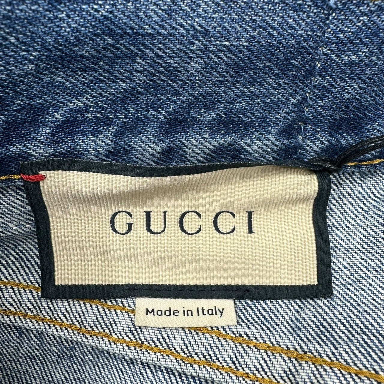 GUCCI(グッチ) 24SS Horsebit Denim Pants ホースビット デニム パンツ 760028 25(実寸78cm W30程度) ライトインディゴ ストレート