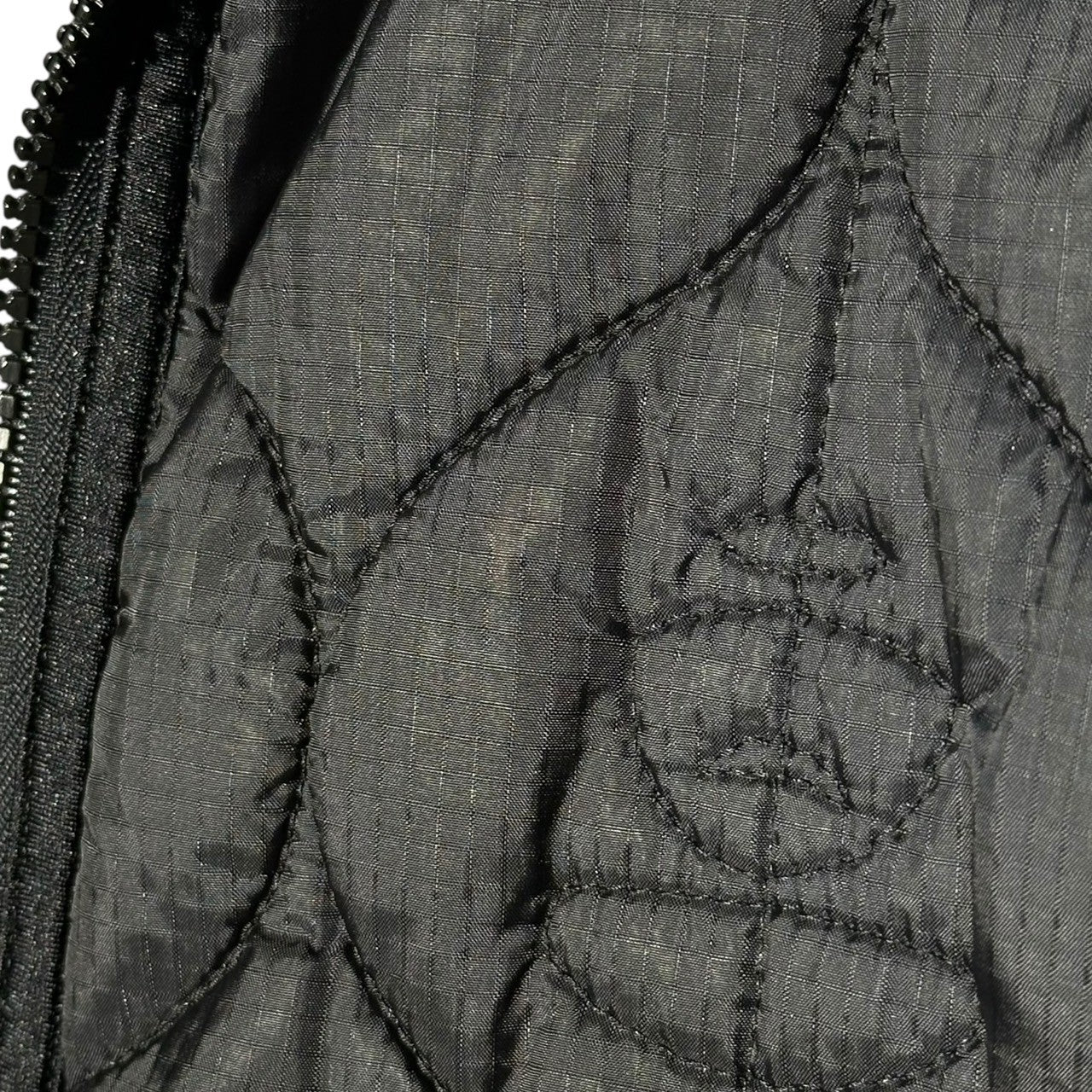 A BATHING APE(アベイシングエイプ) 00's Monkey Face Quilted Down Jacket モンキー フェイス キルティング ダウン ジャケット M ブラック