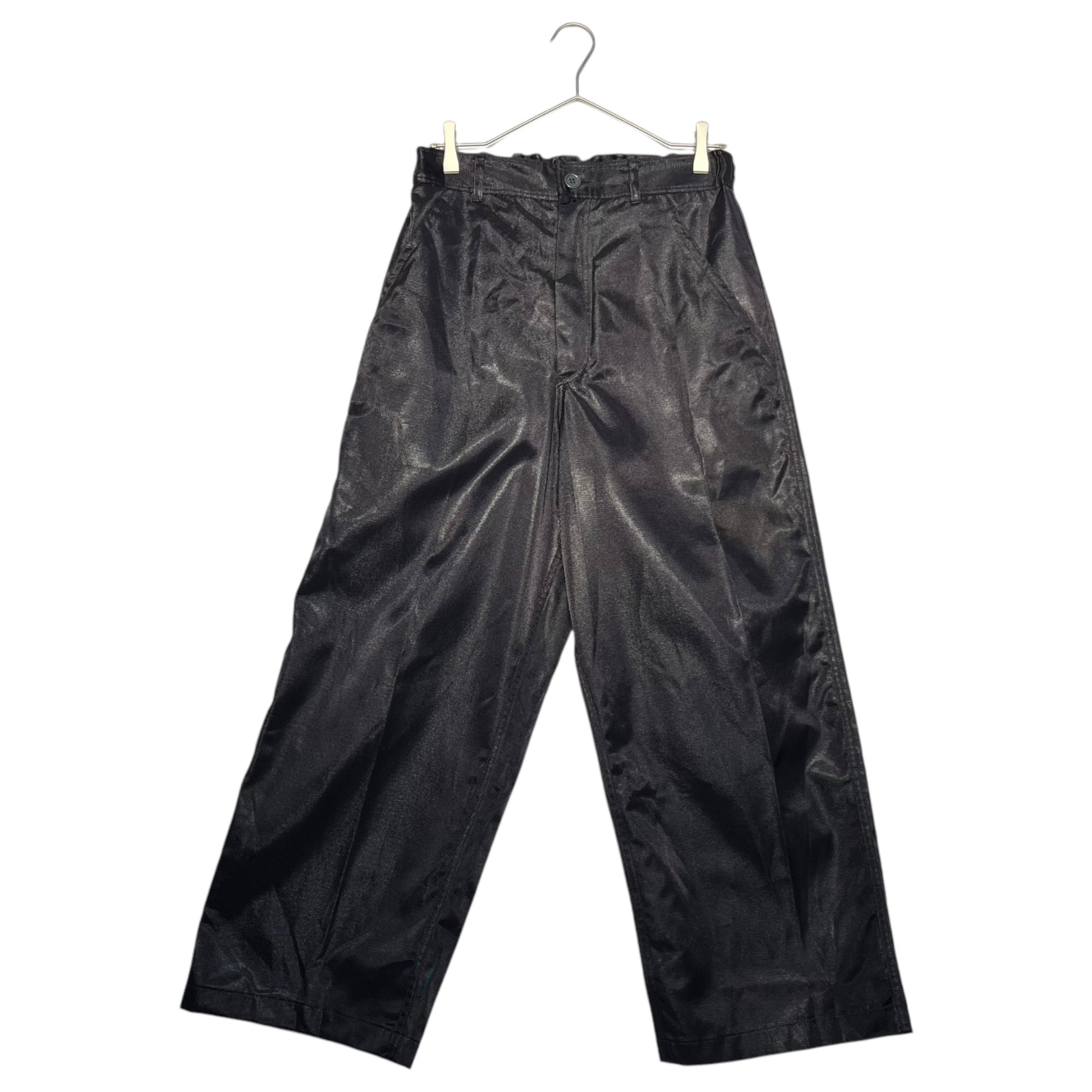 COMME des GARCONS SHIRT(コムデギャルソンシャツ) nylon pants ナイロン パンツ テック Y2K S10100 ワイド スラックス S ブラック