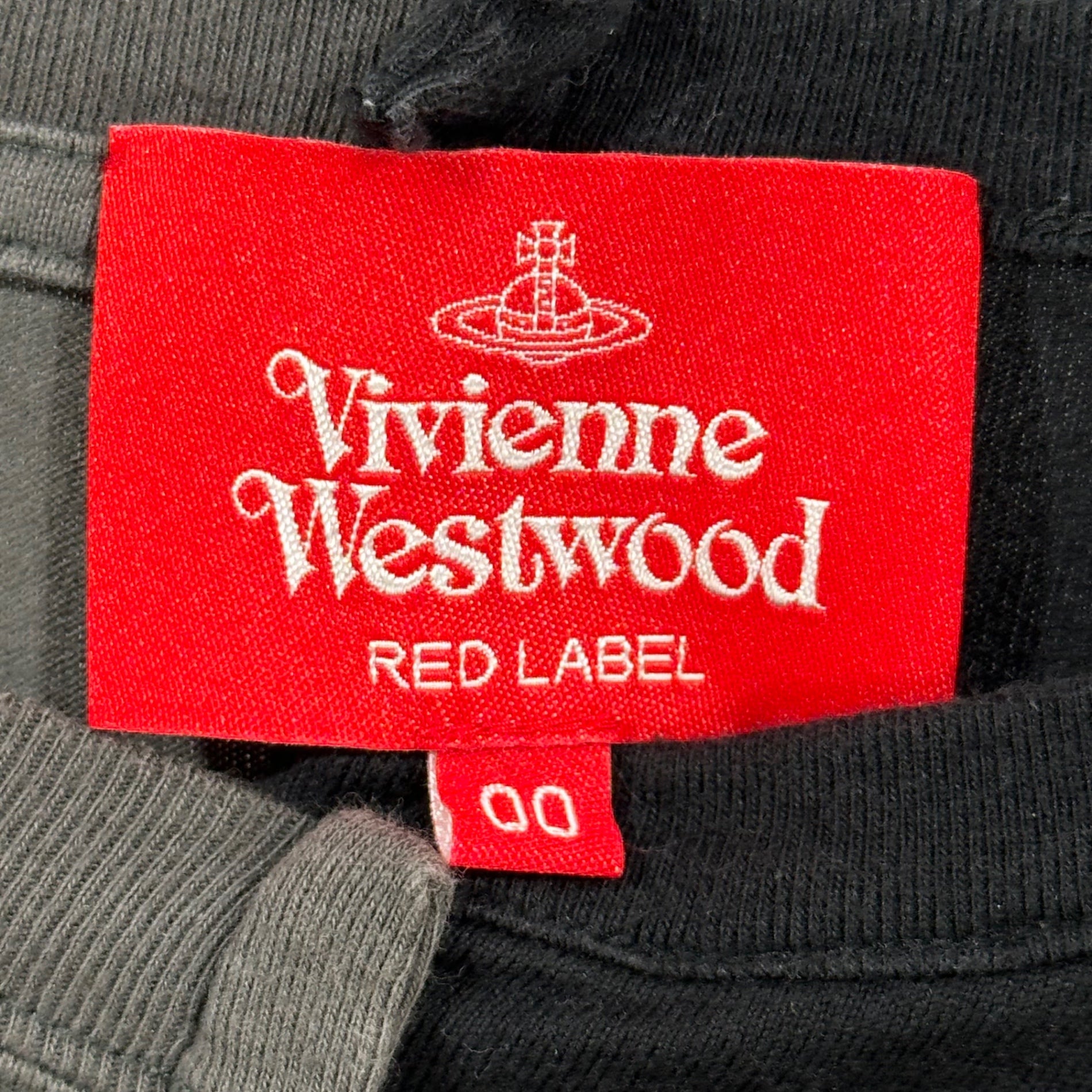 Vivienne Westwood RED LABEL(ヴィヴィアンウエストウッドレッドレーベル) Reconstructed Orb Print Short-Sleeve T-Shirt 再構築 オーブ プリント ショートレングス Tシャツ 17-12-341016 00 カーキ×ブラック 男性着用可能