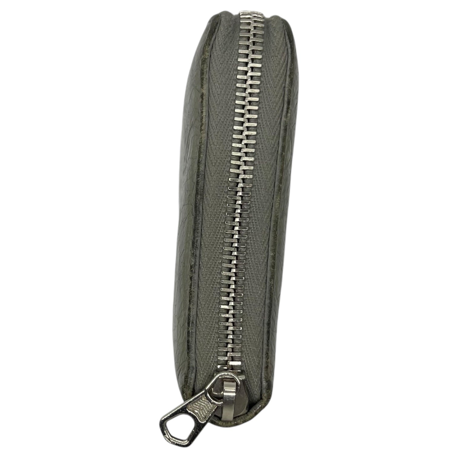 BALENCIAGA(バレンシアガ) round zip long wallet ラウンドジップ 長財布 グレー
