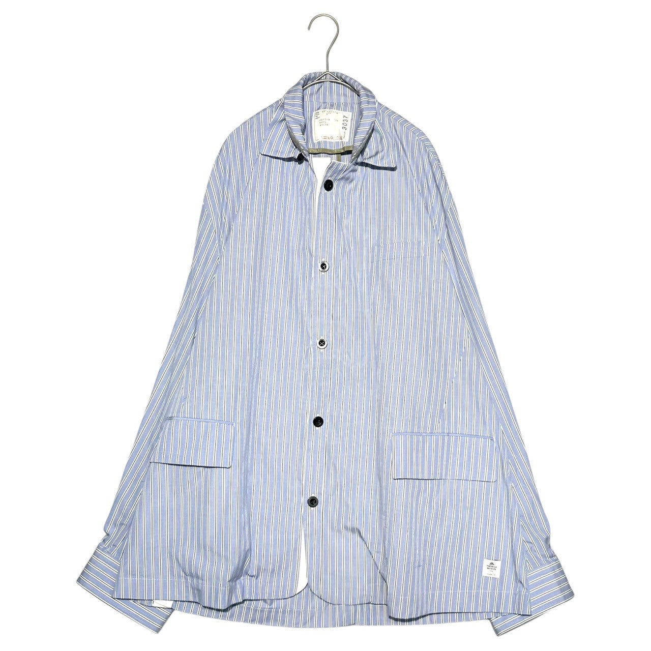 sacai(サカイ) 23SS Thomas Mason Cotton Poplin Jacket トーマスメイソン コットン ポプリン ジャケット 23-03037M 3 ブルー