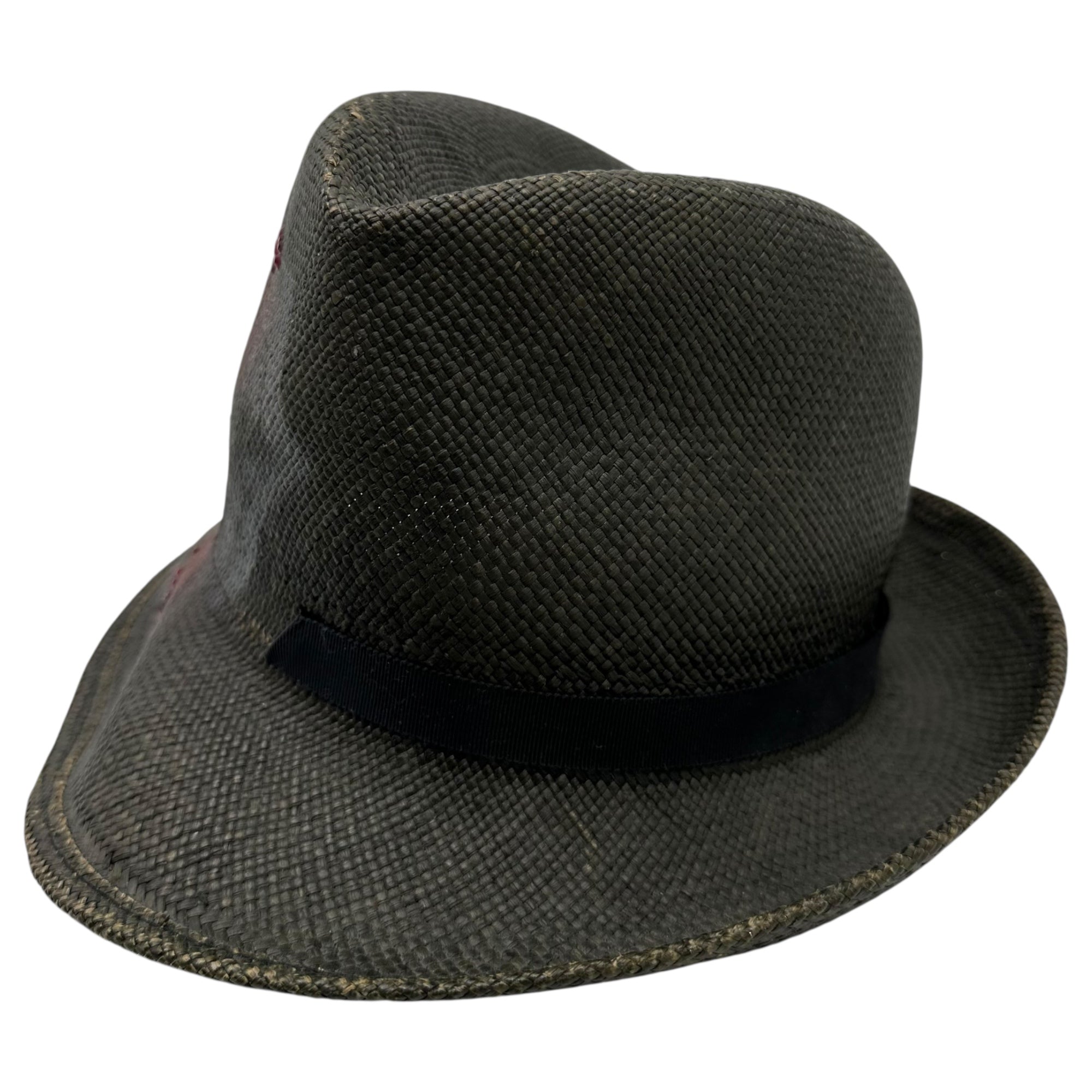 JONESBOY(ジョーンズボーイ) Rip and Tan Design Hat リップアンドタン デザイン ハット ブラック×レッド