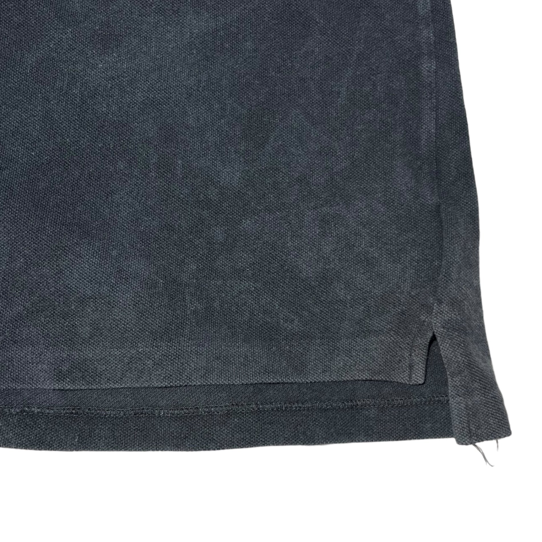 PLAY COMME des GARCONS(プレイコムデギャルソン) ハートワッペンポロシャツ AZ-T046 L ブラック AD2008