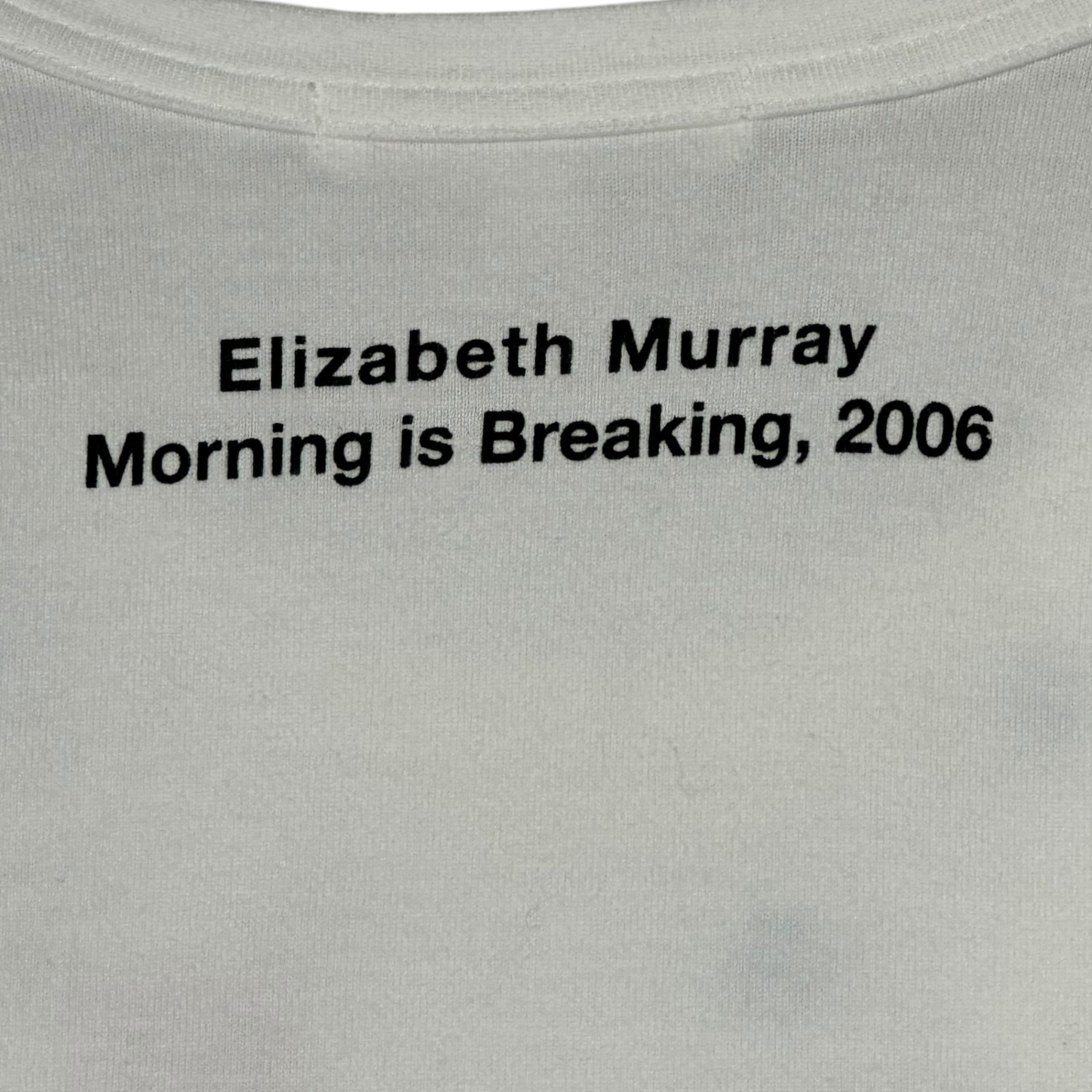 COMME des GARCONS(コムデギャルソン) 09SS ”Elizabeth murray Morning is breaking, 2006” Tee グラフィック プリント Tシャツ OC-T021 M ホワイト AD2009