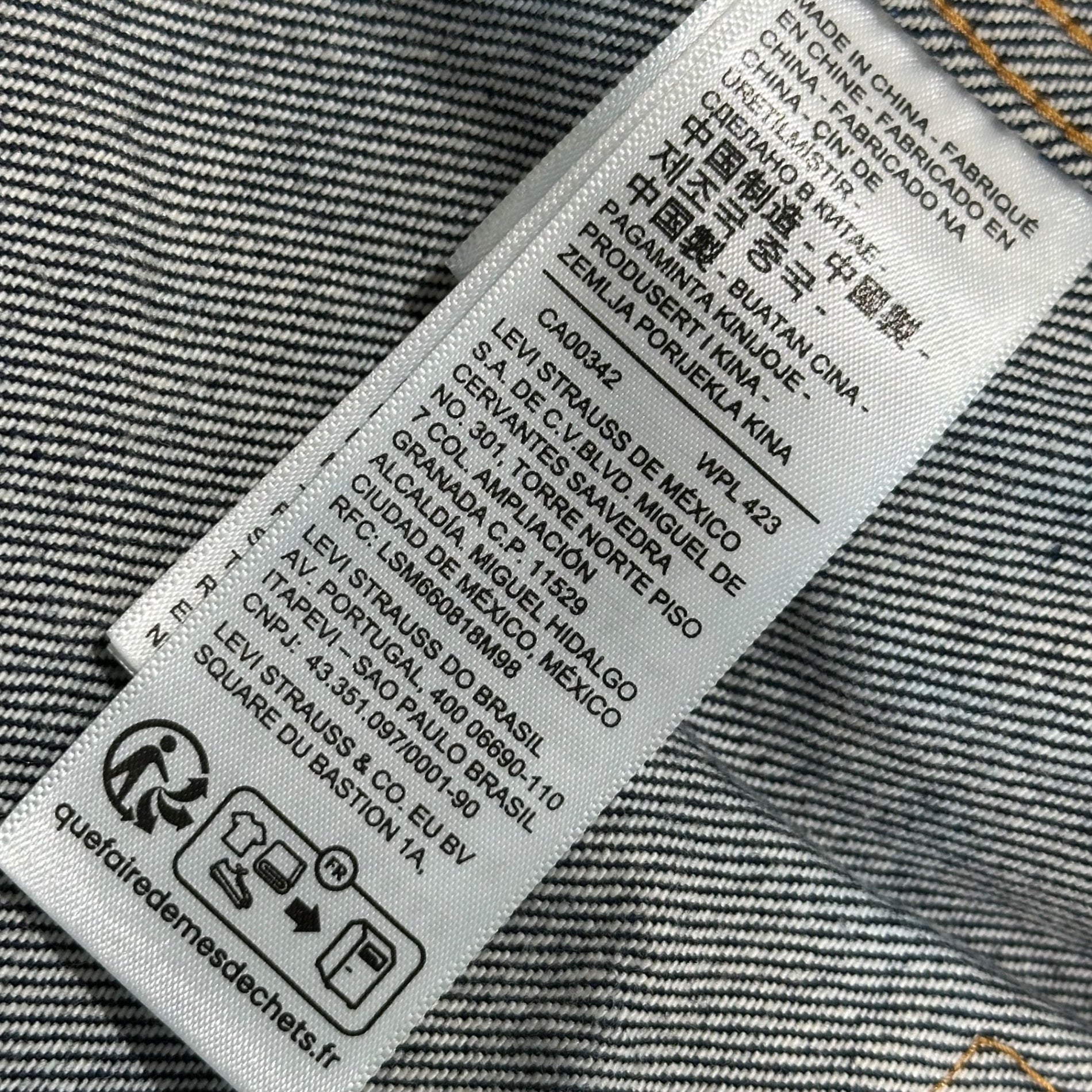 Levis PReMIUM × JOURNAL STANDARD(リーバイスプレミアム × ジャーナルスタンダード) TYPE1 TRUCKER DENIM JACKET タイプ1 トラッカー デニム ジャケット ファースト PC9-008C9-0000 L インディゴ