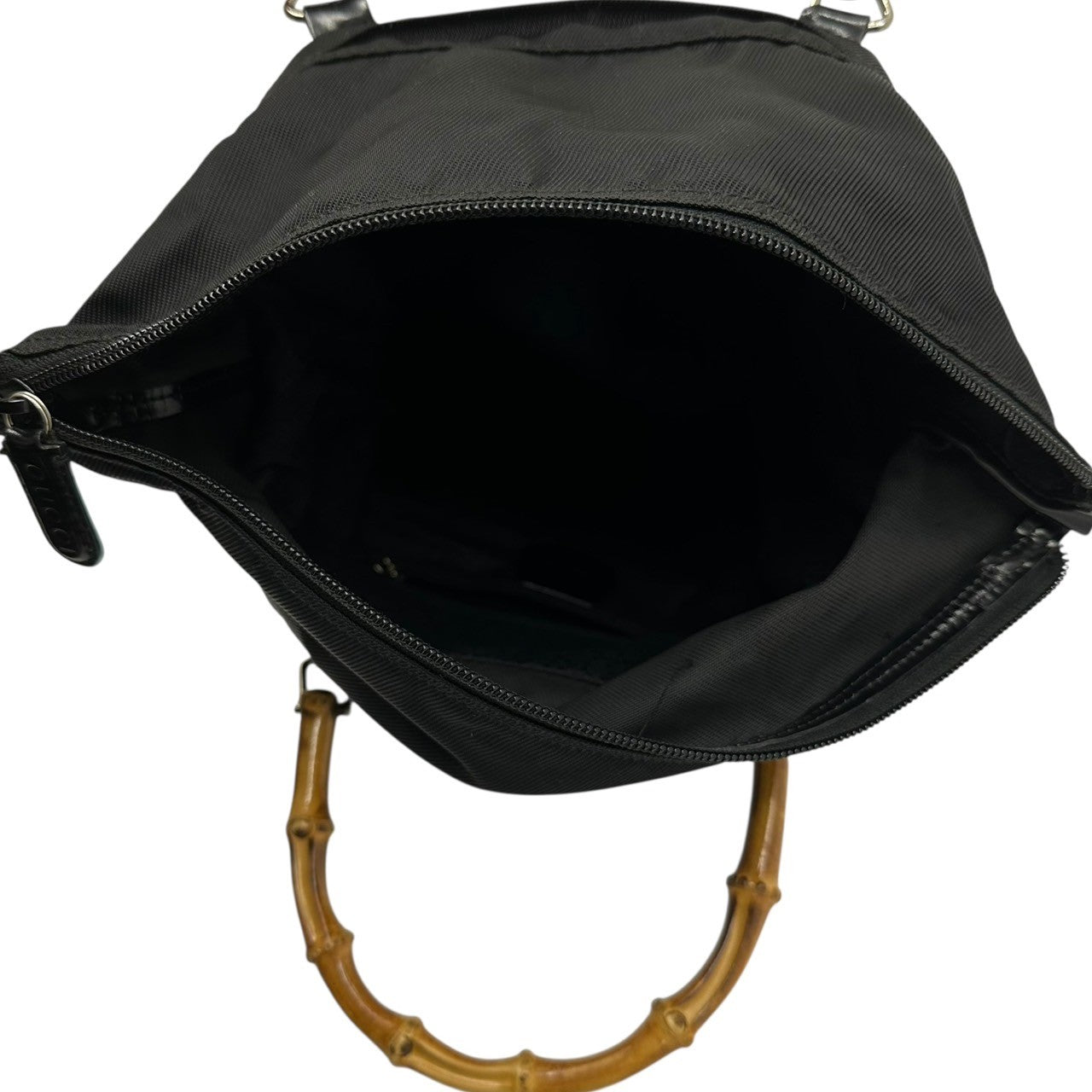 GUCCI(グッチ) Bamboo Nylon Tote Bag バンブー ナイロン トート バッグ 000・1998・0508 ブラック