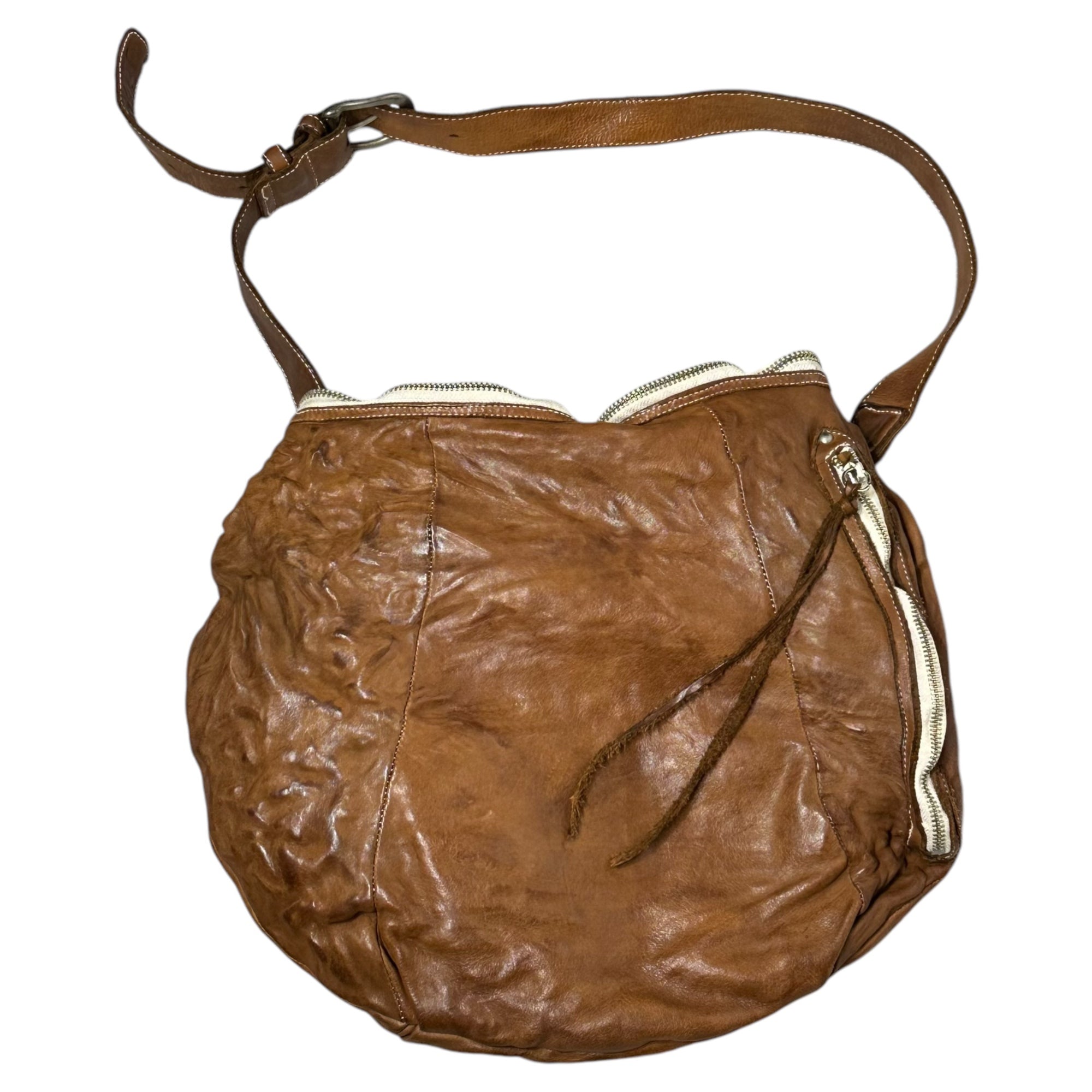 SISII(シシ) 2AWY Leather Shoulder Bags レザー ショルダー バッグ ブラウン