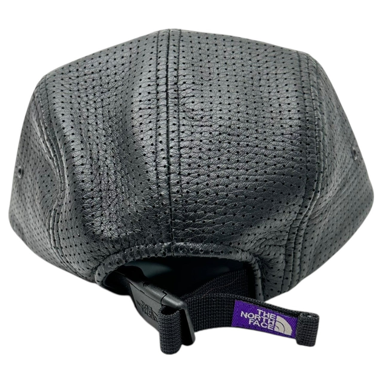 THE NORTH FACE PURPLE LABEL(ノースフェイスパープルレーベル) FIELD LEATHER CAP - NAVY フィールド レザー キャップ NN8900N ブラック 帽子 ラム 本革