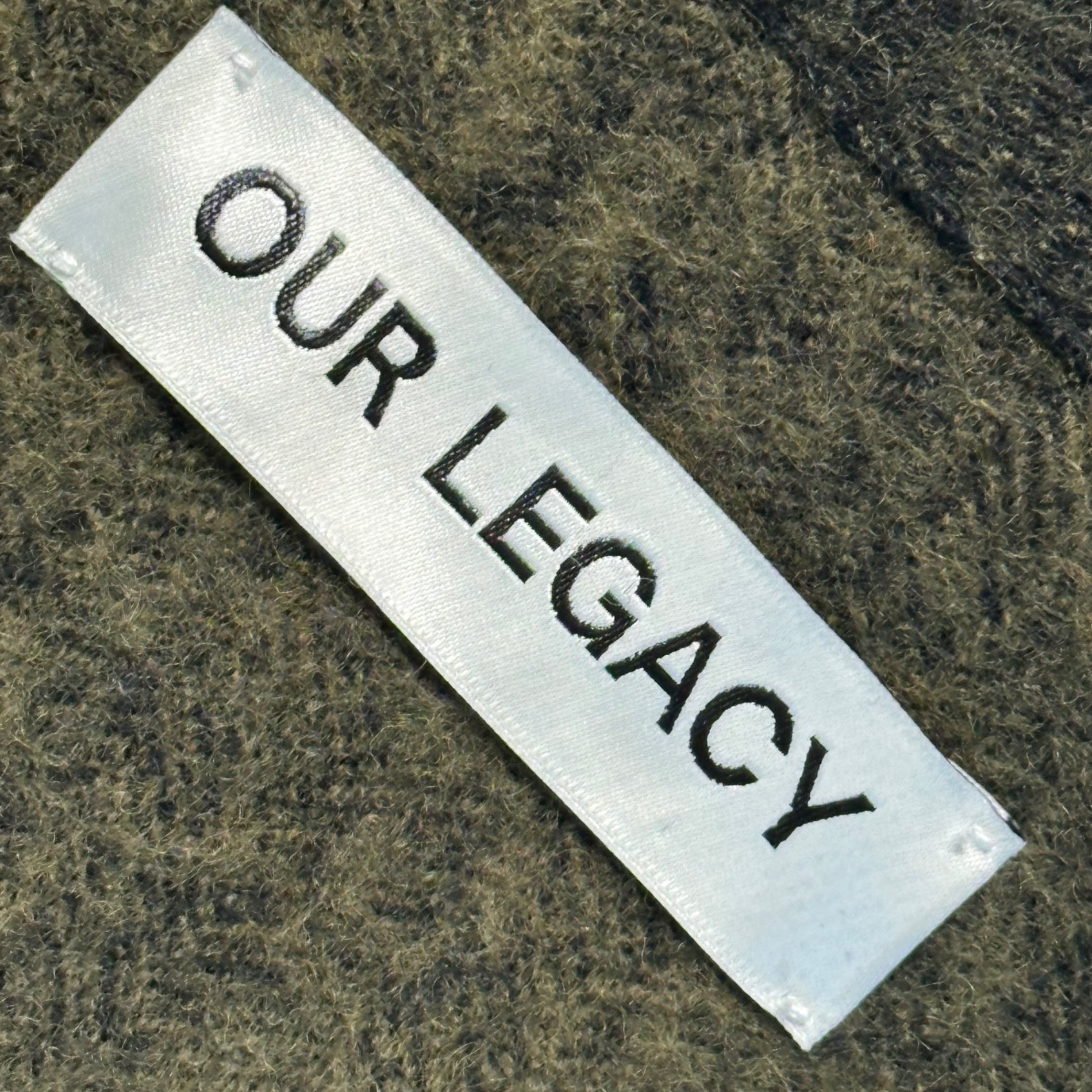 OUR LEGACY(アワーレガシー) 23AW HAVEN JACKET ヘイブン ジャケット M4236HM 44 ブラック×カーキ ウール カバーオール