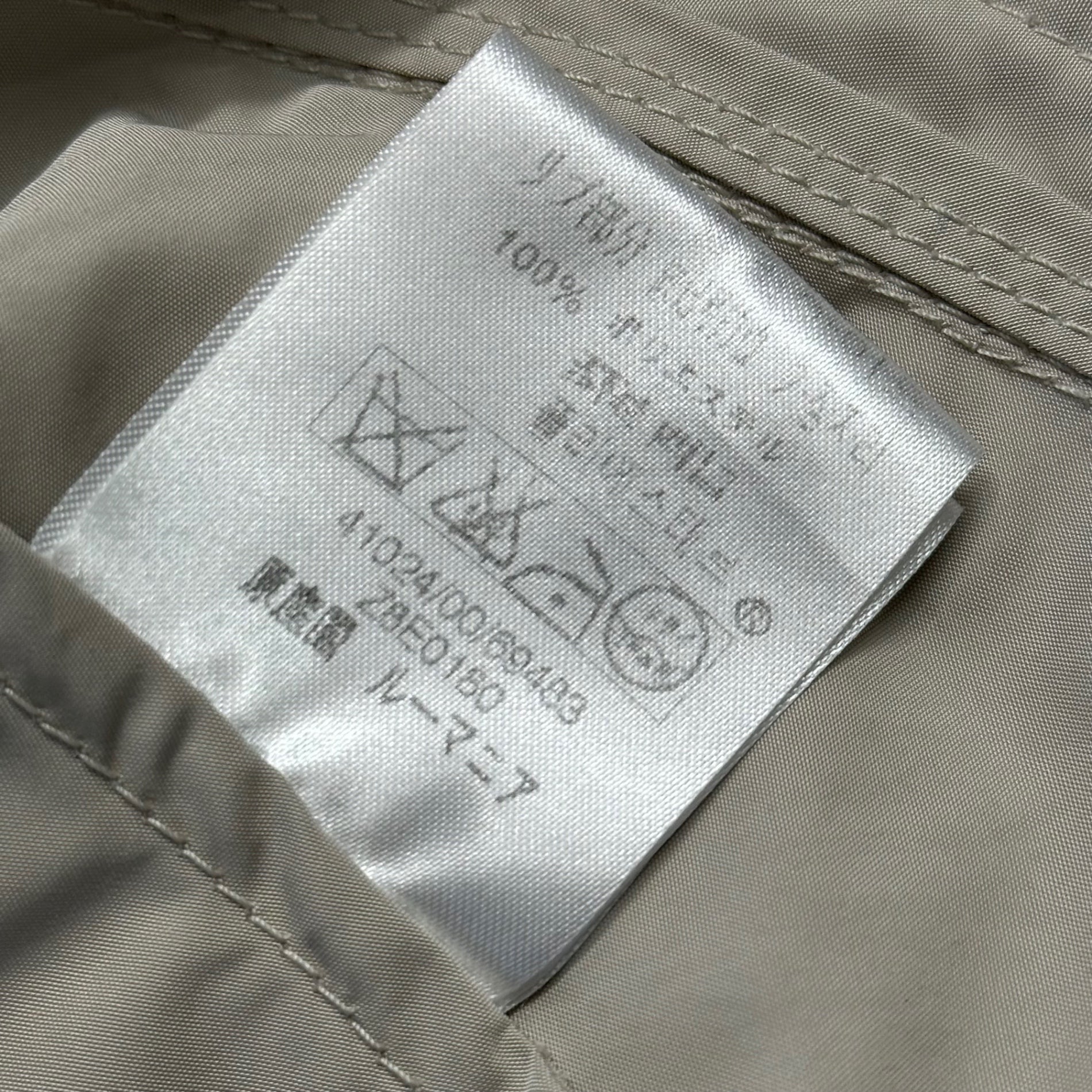 MONCLER(モンクレール) ERMITE Nylon Military-inspired jacket エルミット ナイロン ミリタリー インスパイア ジャケット 41024/00/69483 3(M程度) アイボリー スープリームスタグ