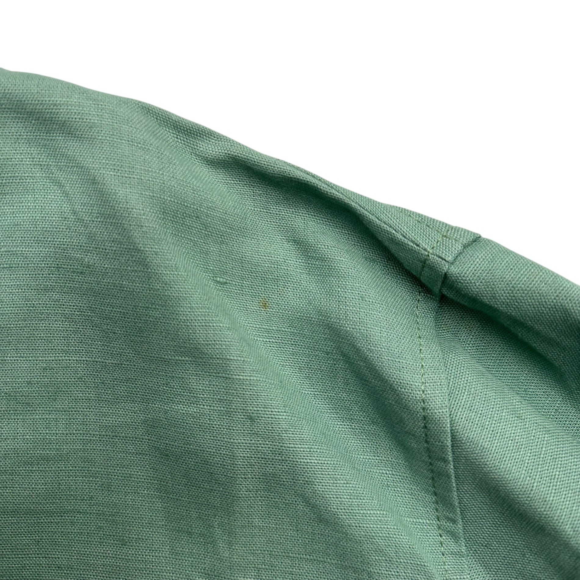 Hungarian Military(ハンガリー軍) 00's Sleep Shirt スリーピング シャツ 52(XL程度) グリーン 2002 ミリタリー リネン ホスピタル