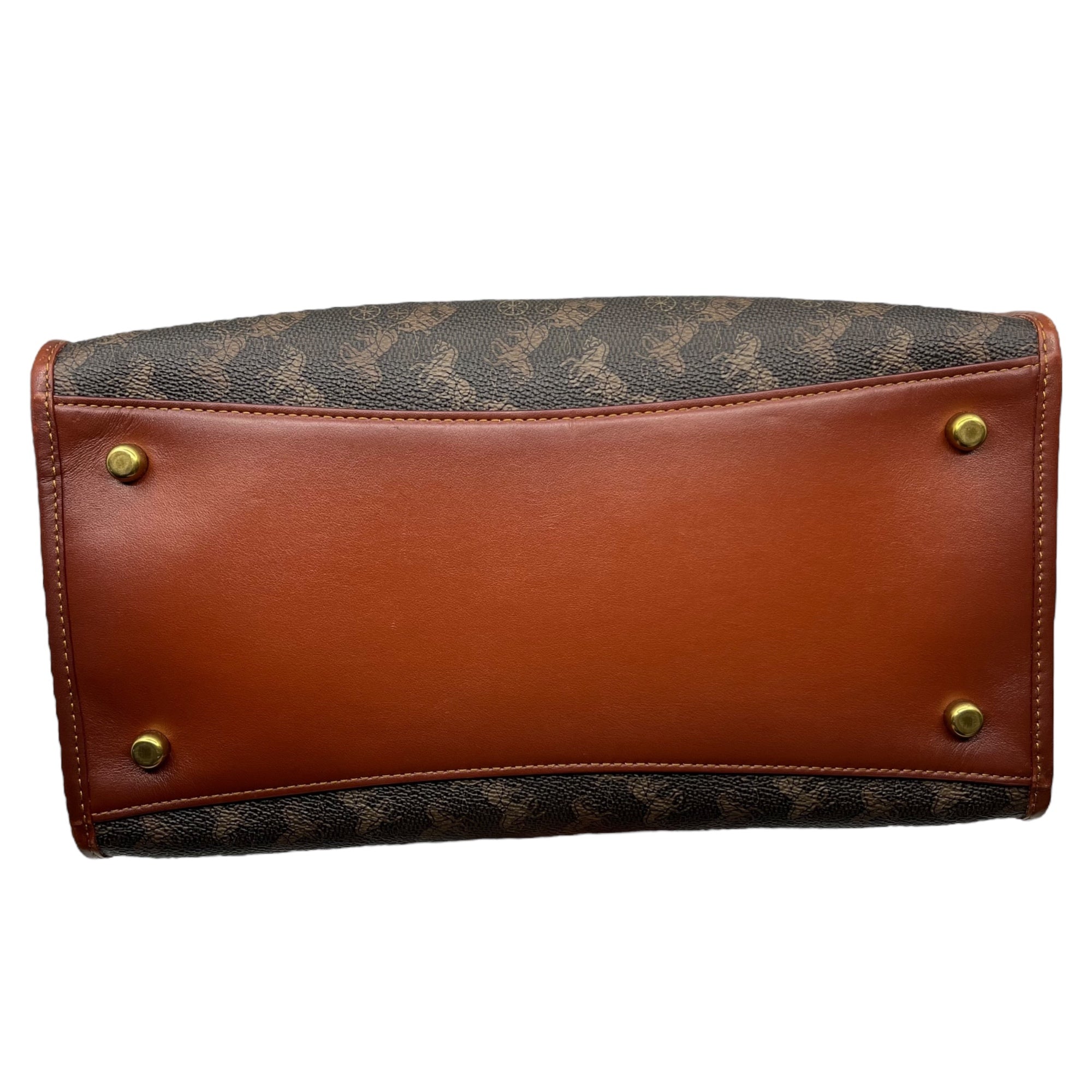 COACH(コーチ) Field tote NY フィールド トート 2WAY ショルダー バッグ C0768 ブラウン×ベージュ ハンド リンゴ ニューヨーク 限定 チャーム付