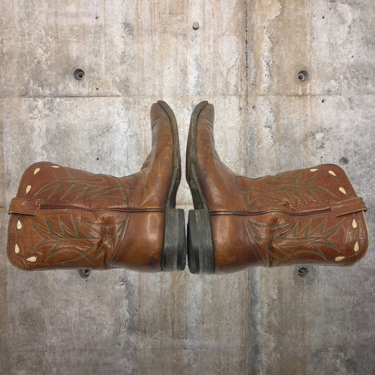 NEOLITE(ネオライト) 70~80'sウエスタンブーツ 表記消え ブラウン