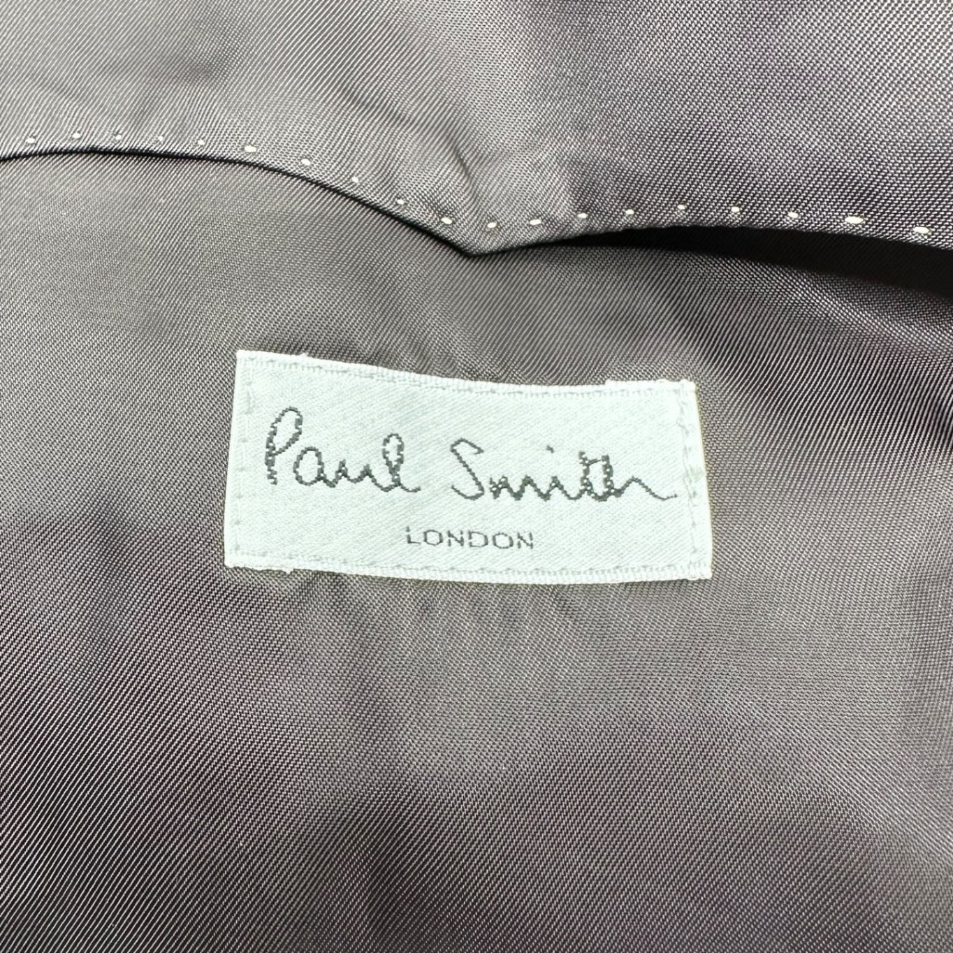 PAUL SMITH(ポールスミス) デザインセットアップ スーツ ブラック×ワインレッド