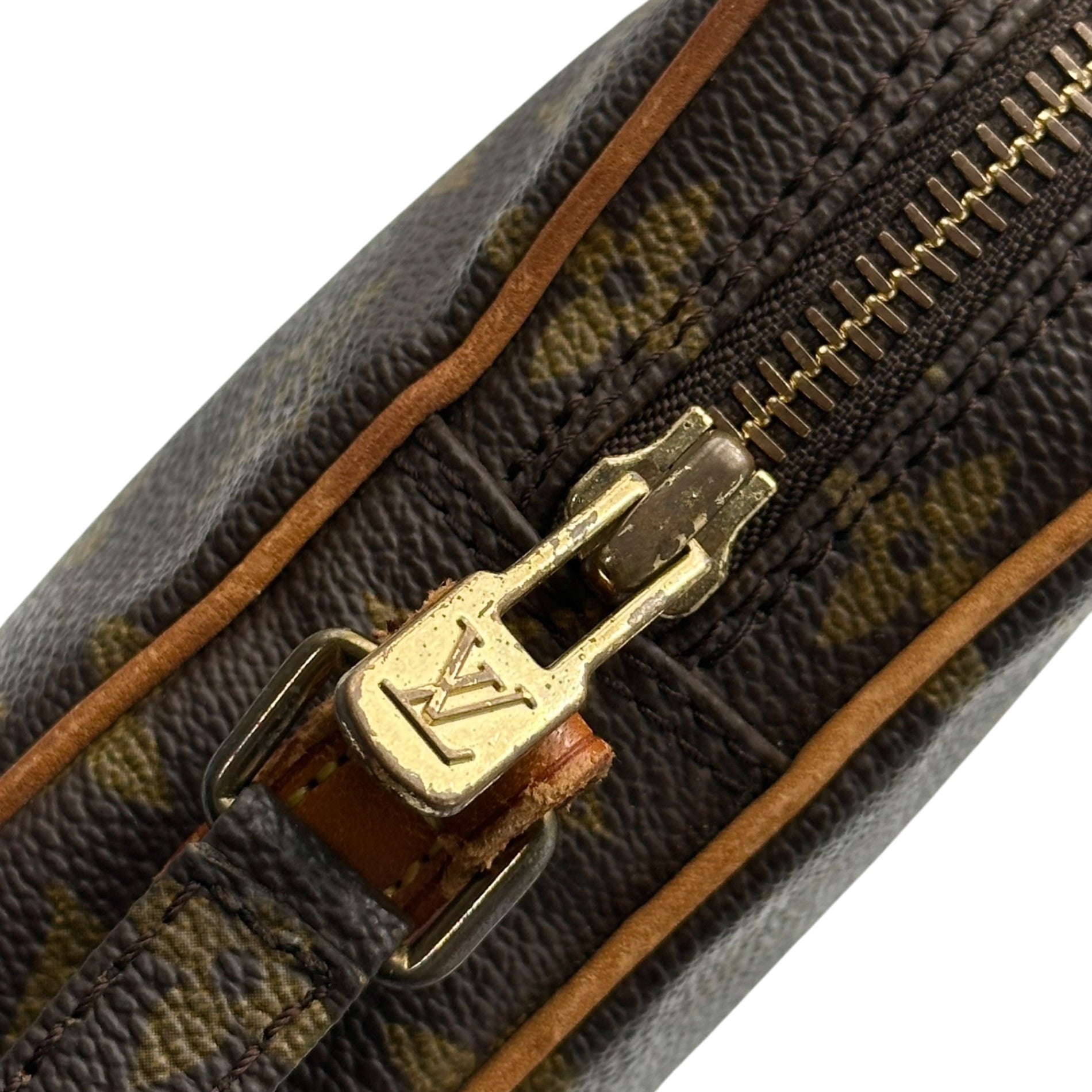 LOUIS VUITTON(ルイヴィトン) 1980’s Mini Danube - Monogram ミニ ダヌーブ - モノグラム M45268 ブラウン 80年代 SL8907 ショルダー バッグ
