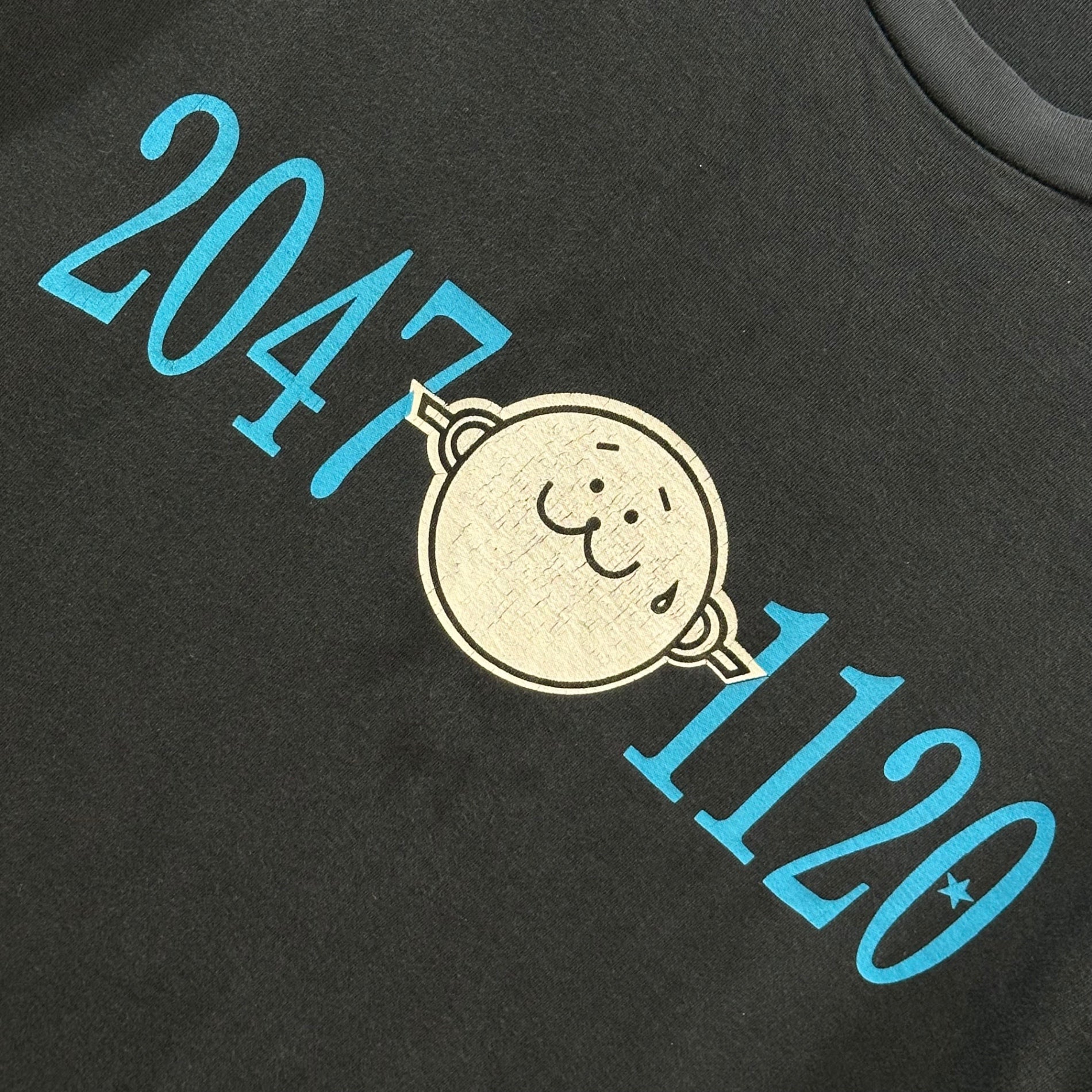 20471120(トゥーオーフォーセブンワンワントゥーオー) 90's "Hyoma" Archive L/S Tee ヒョーマ くん ロゴ アーカイブ 長袖 Tシャツ M ブラック 90年代