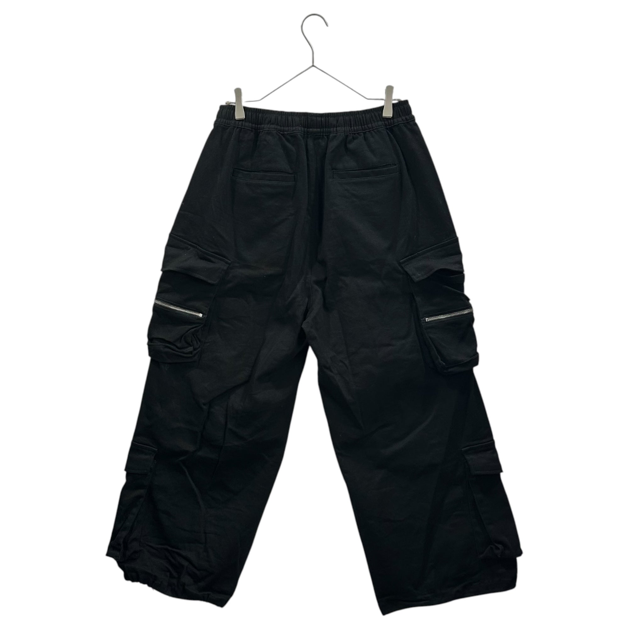ANDRAP(アンドラップ) 25AW WIDE FLARE CARGO PANTS ワイド フレア カーゴ パンツ 251MADPT04 S ブラック