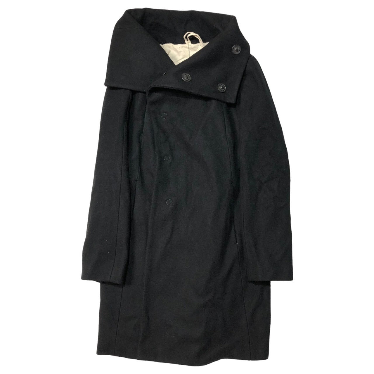 The Viridi-anne(ヴィリジアン) 16AW high neck melton coat ハイネック メルトンコート VI-2400-06 SIZE 3 ブラック