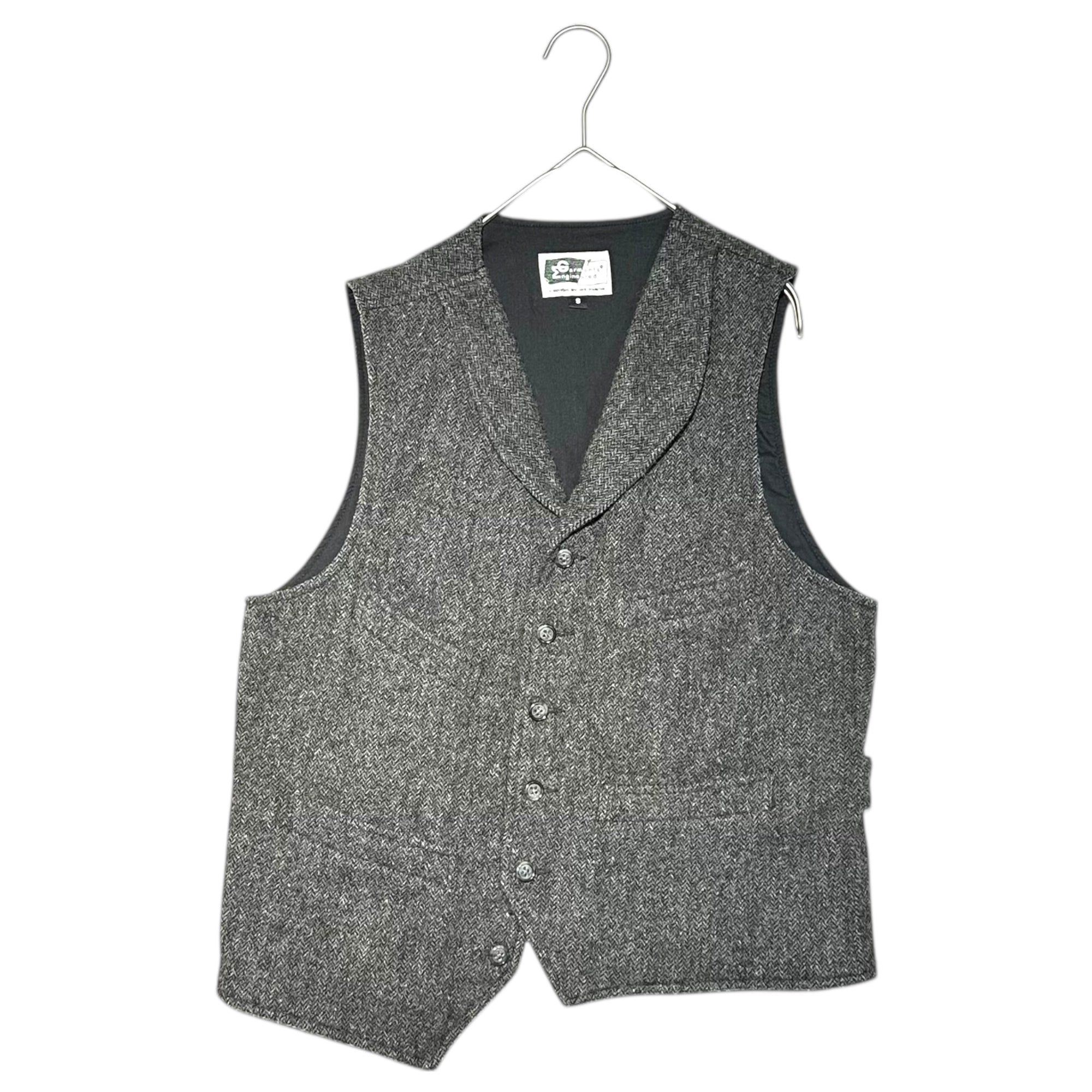 Engineered Garments(エンジニアードガーメンツ) Tweed Wool Gilet ツイード ウール ジレ S グレー ベスト