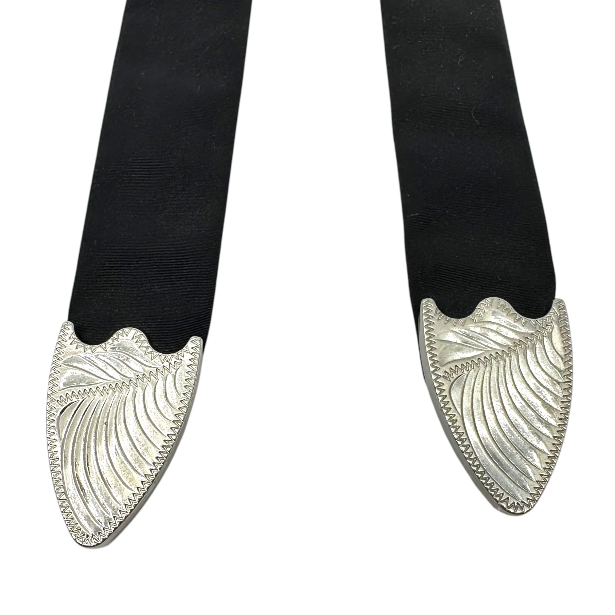 TOGA ARCHIVES(トーガ アーカイブス) Metal ribbon tie メタル リボン タイ TZ251-AC999 ブラック 蝶ネクタイ