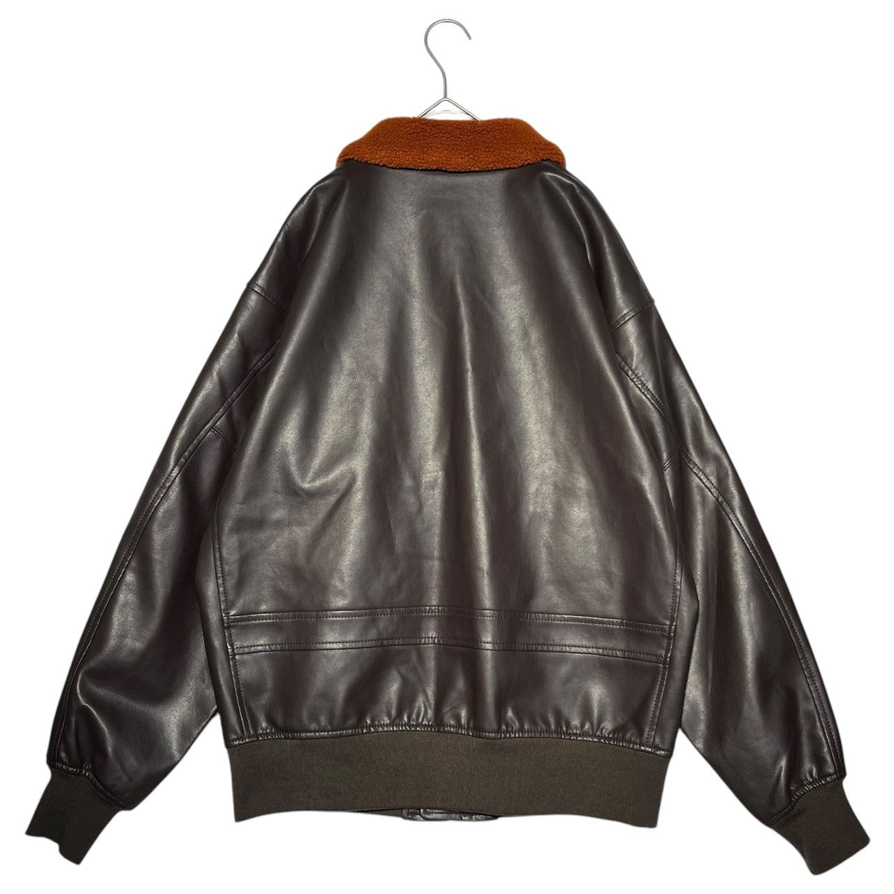 ALPHA INDUSTRIES(アルファ インダストリーズ) faux leather blouson フェイク レザー ブルゾン ジャケット 合皮 TA1549-068 M ブルゾン