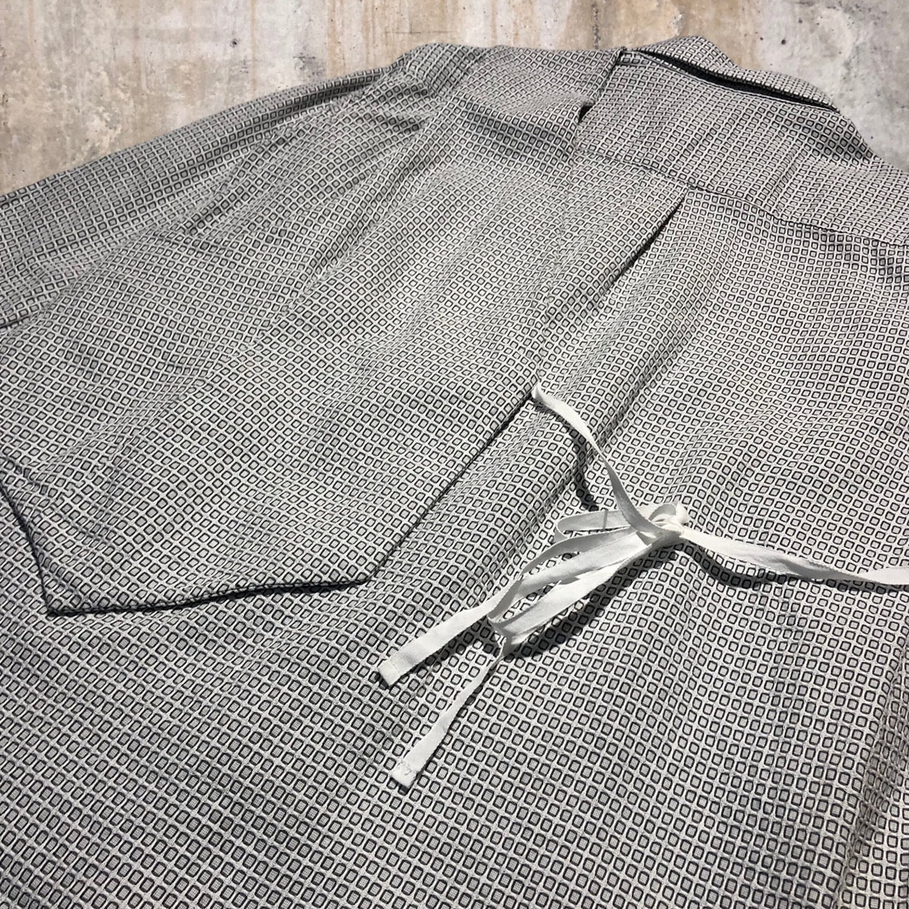 FACETASM(ファセッタズム) ASYMMETRIC GILET SHIRT 長袖 シャツ MORK-SH-W04 1(S) グレー