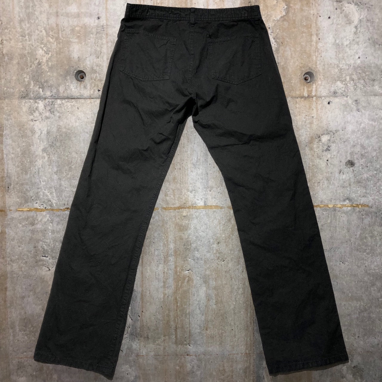 COMME des GARCONS HOMME(コムデギャルソンオム) 05ssベイカーストレートチノパン HO-P036 S ブラック