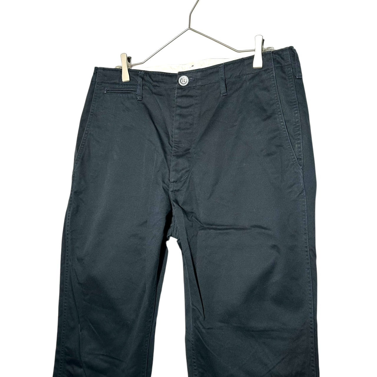 VISVIM(ビズビム/ヴィズヴィム) basic chino pants ベーシック チノパン パンツ L ネイビー