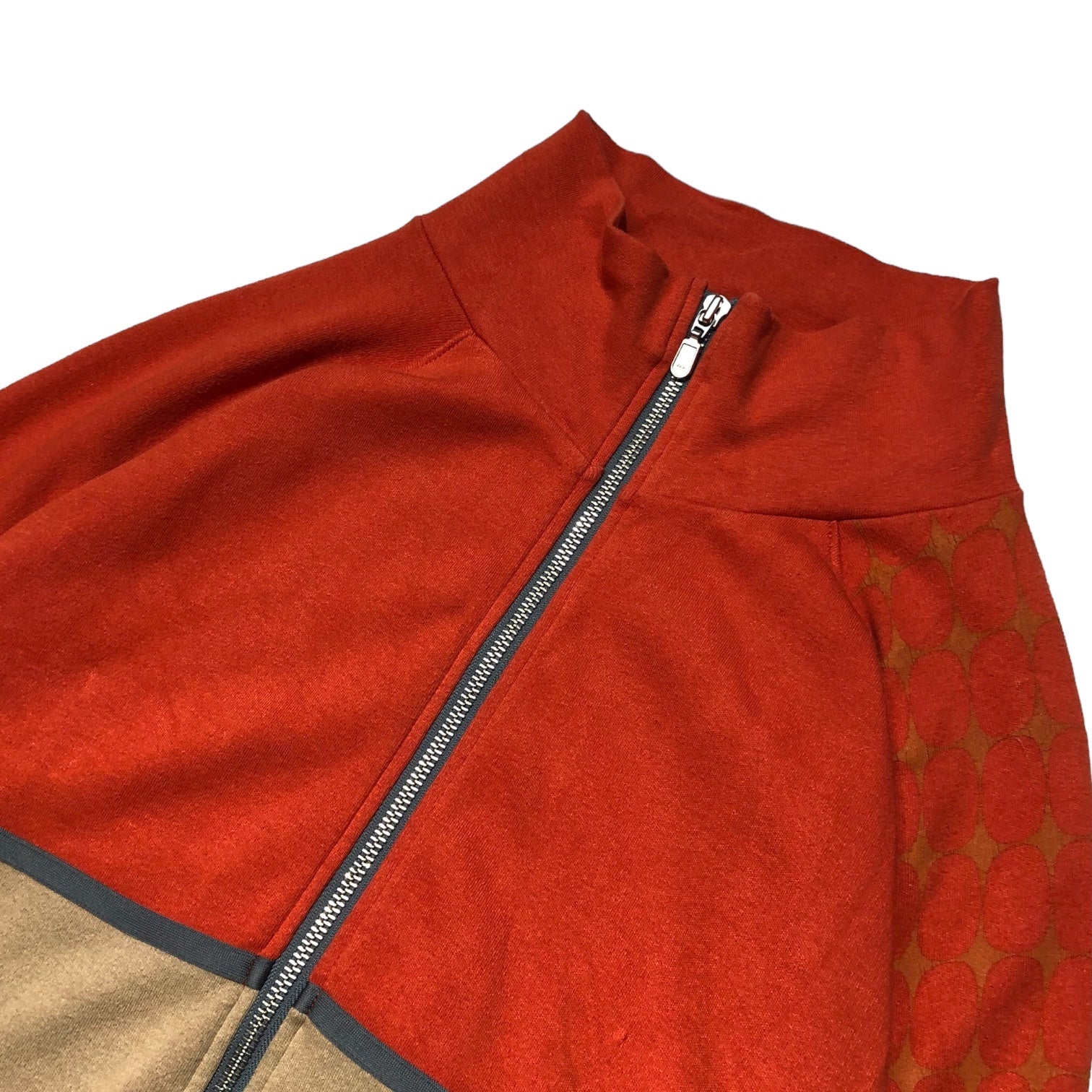 APPLEBUM(アップルバム) KICKZ BOX CLOTHING シューズ ボックス モチーフ トラック ジャケット 0333256-104 L ベージュ×オレンジ ジャージ