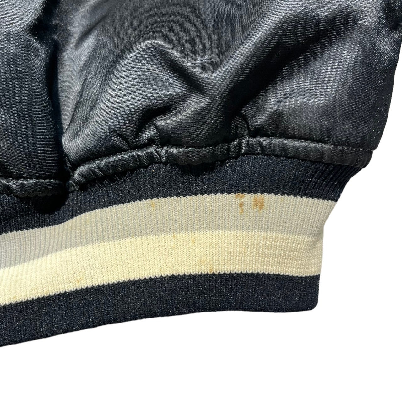 STARTER(スターター) white sox stadium jacket ホワイトソックス スタジャン L ブラック×ホワイト