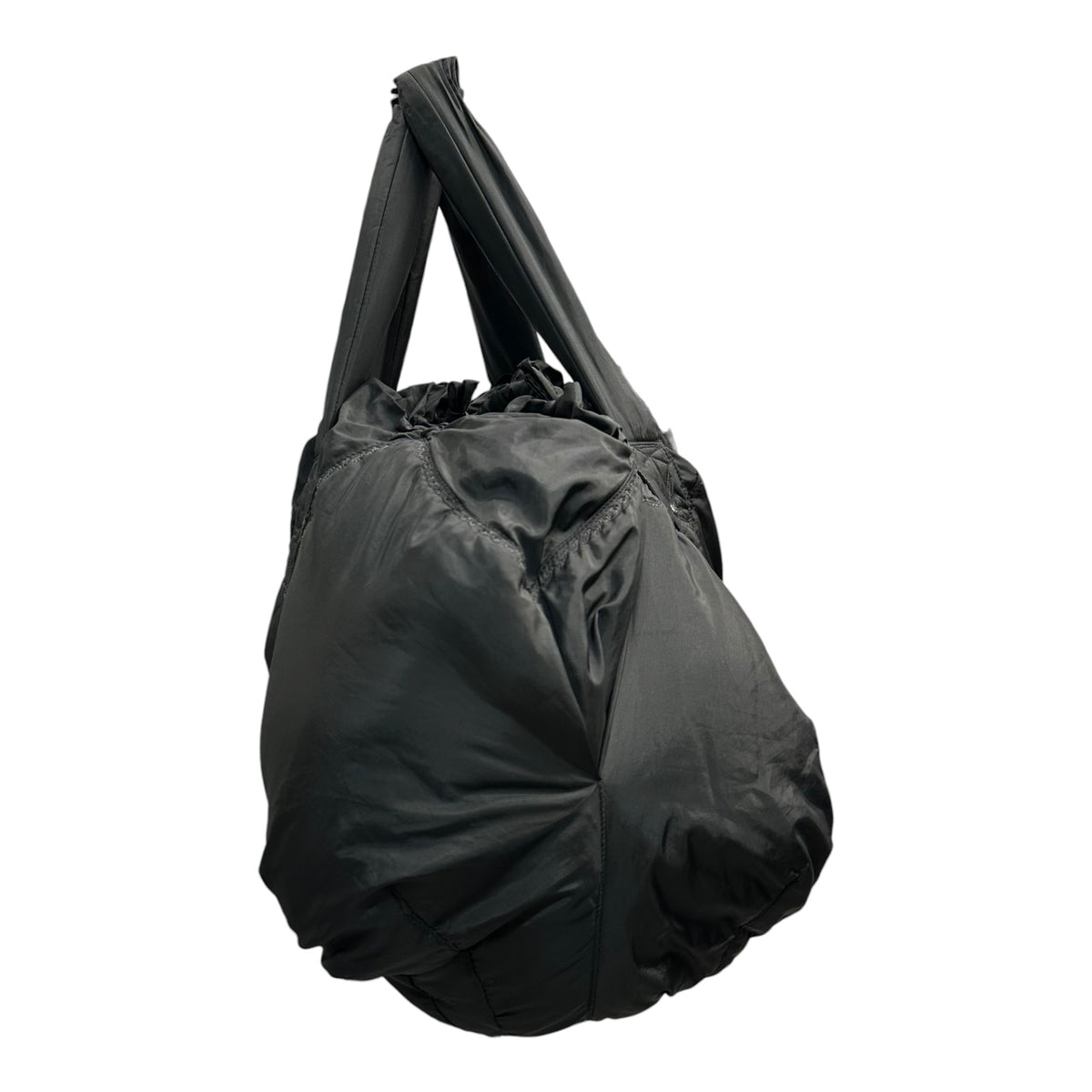 MARITHE FRANCOIS GIRBAUD(マリテフランソワジルボー) Stitched Padded Handbag ステッチ 中綿 ハンドバッグ F7-B064 ブラック