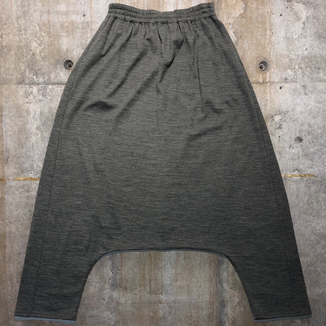 COMME des GARCONS JUNYA WATANABE(コムデギャルソンジュンヤワタナベ) 12AWウールサルエルペンギンパンツ JJ-T024 S グレー AD2012