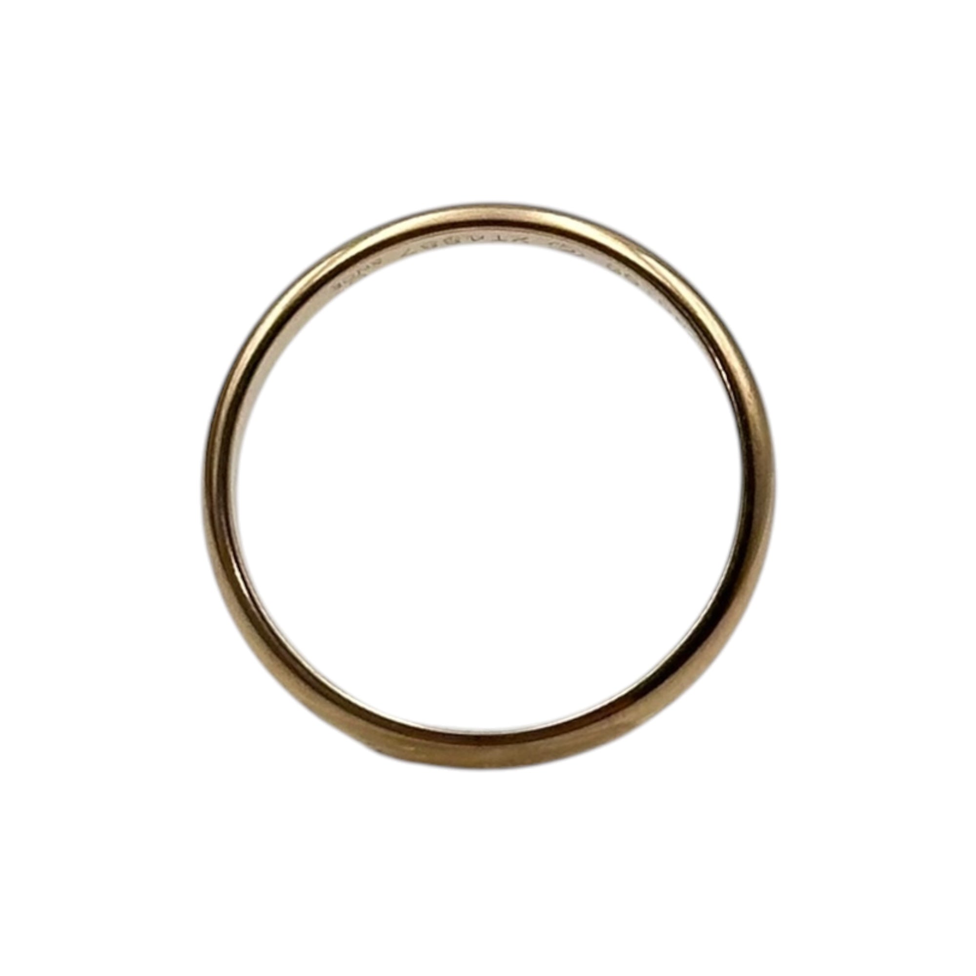 Cartier(カルティエ) Band Ring Pink Gold バンド リング ピンクゴールド XT4887 56(国内サイズ15.5号程度) ピンクゴールド 750(K18) 2.3g