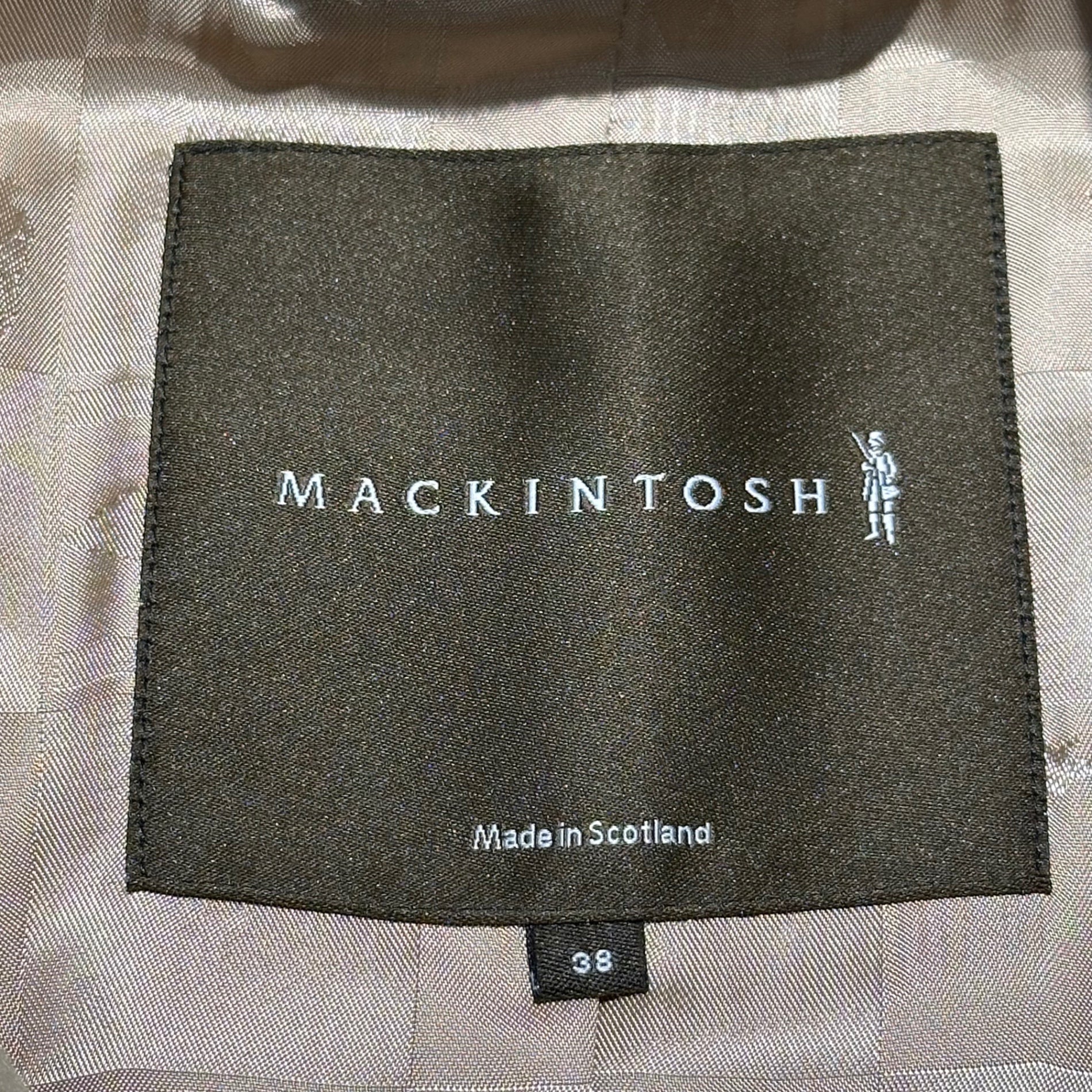 MACKINTOSH(マッキントッシュ) Melton Double Half Coat メルトン ダブル ハーフ コート 38(M程度) アイボリー