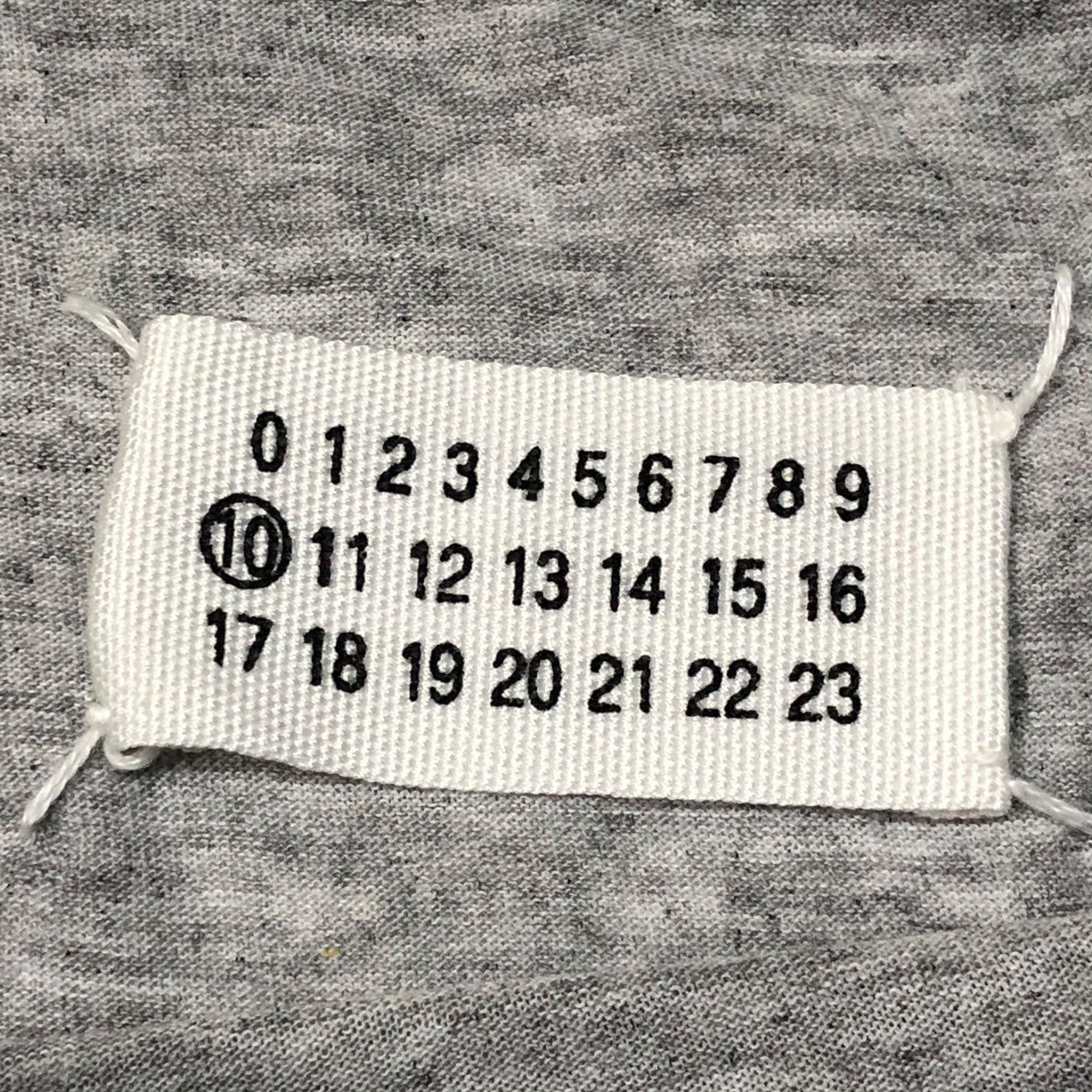 Martin Margiela 10(マルタンマルジェラ) 00SS Miss Deanna pocket t-shirt ポケット Tシャツ 最初期 オリゾンティ 本人期 SIZE L グレー